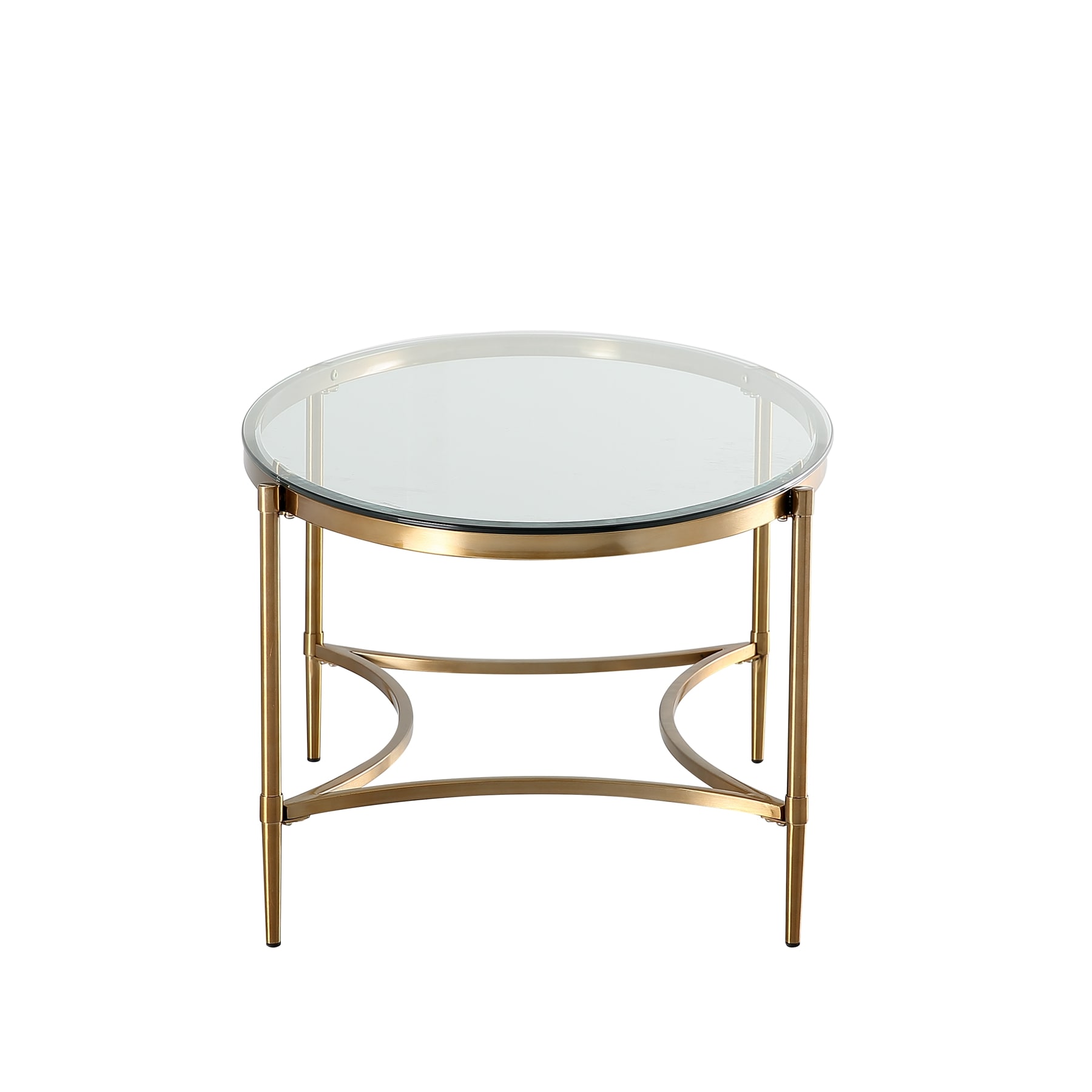 CASAINC WF-CT-1353S-GL Glass Modern Coffee Table