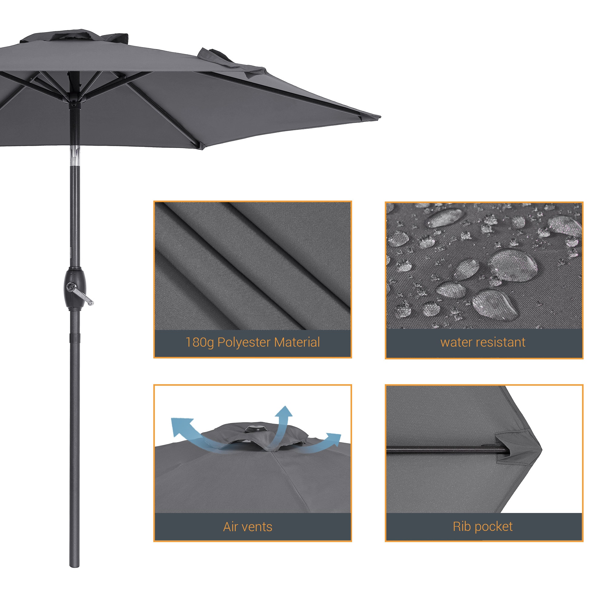 ACEGOSES LW-280GR Umbrellas-2 - View #4