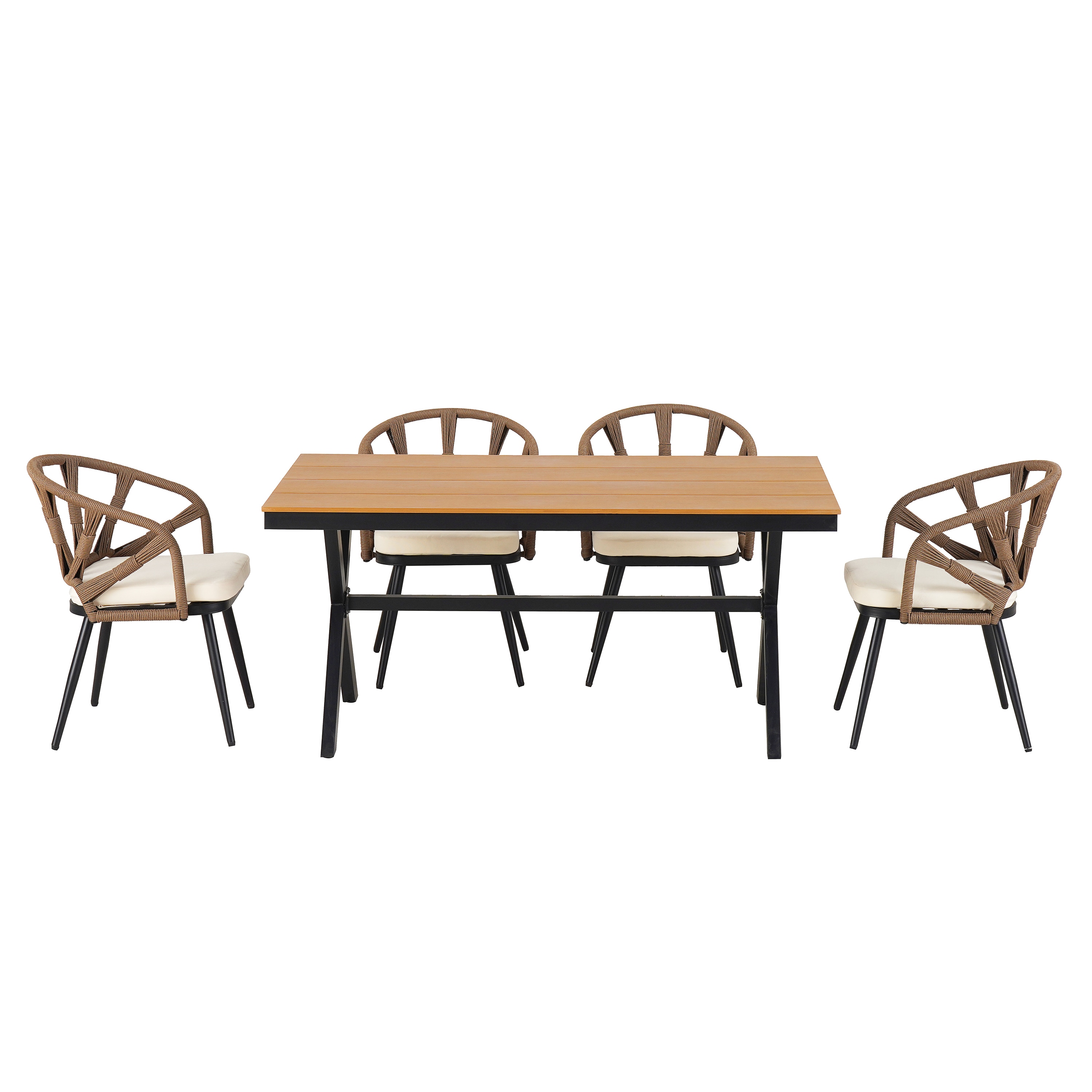 SINOFURN SYA020389BG Patio-Dining-Sets - View #13