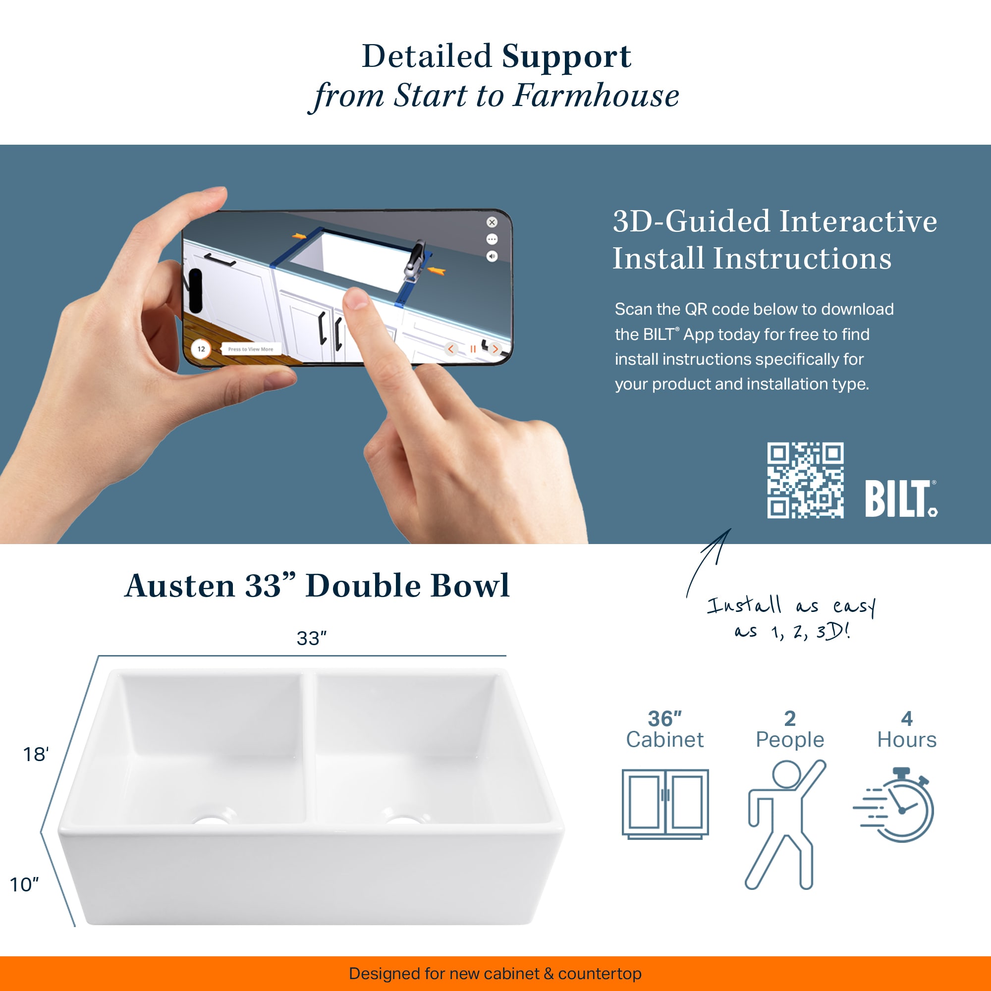 SINKOLOGY SK496-33FC-MB Kitchen-Sinks - View #8