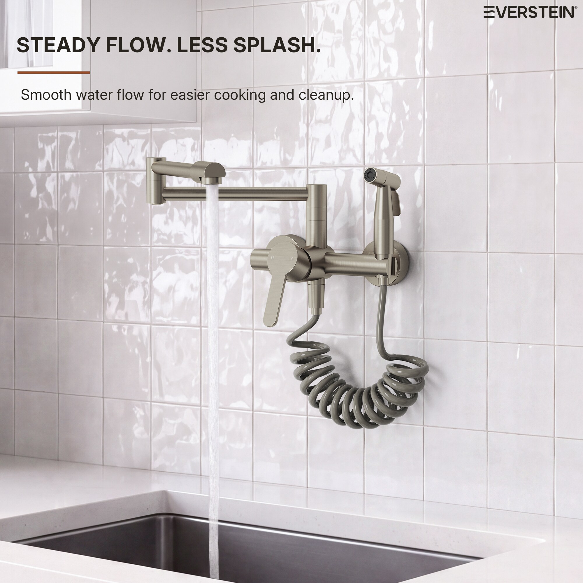 EVERSTEIN SFS-1087-NK Kitchen-Faucets - View #6