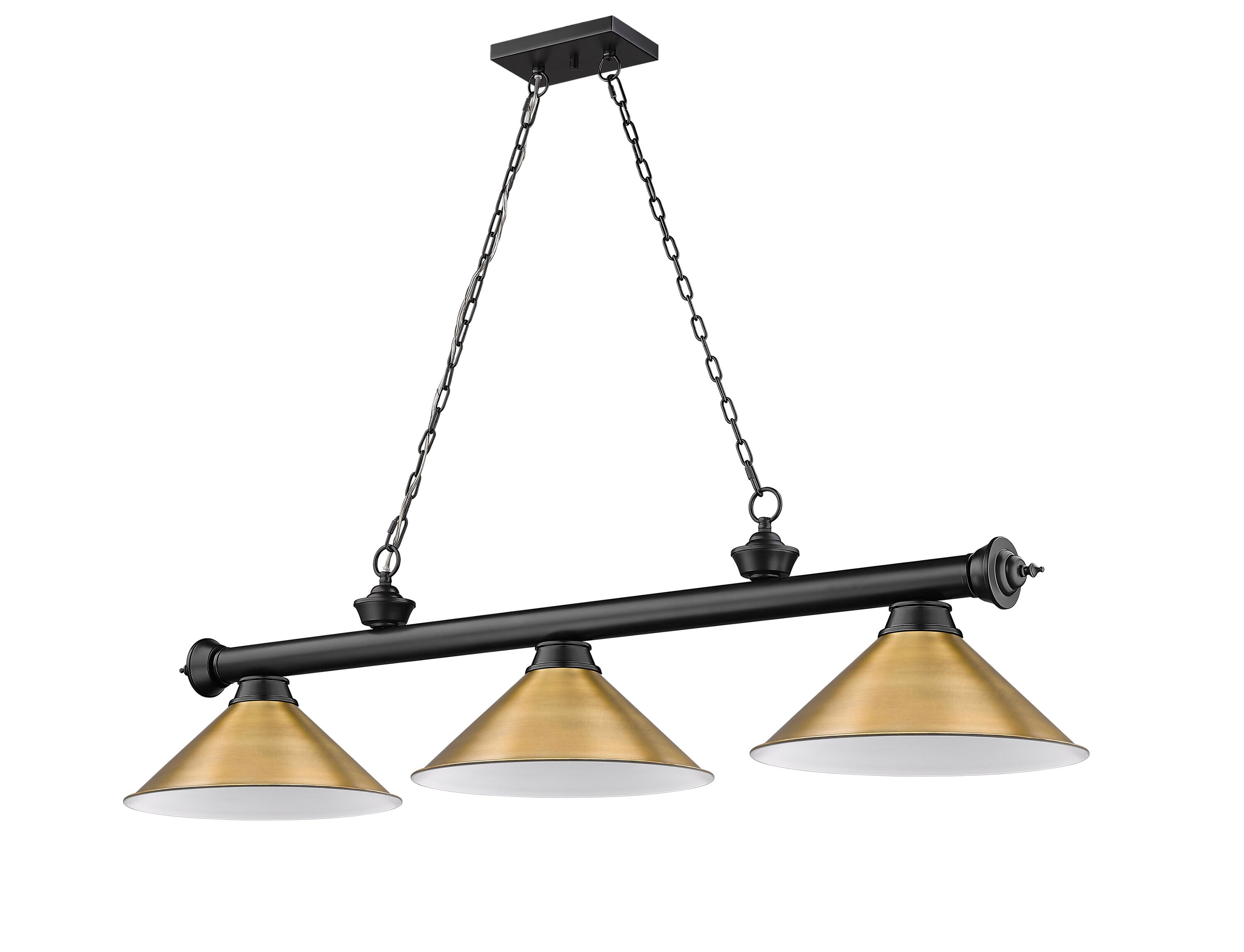 Z-Lite 2306-3MB-RB15 Pool-Table-Lighting - View #5