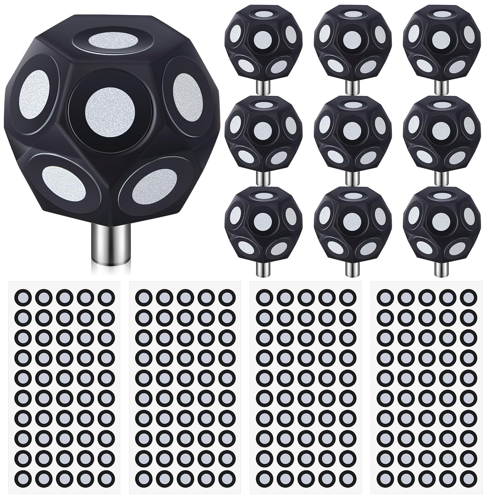 Etokfoks 6 0 mm Reflective Dot Multi Angle Marker Set with Magnetic ...