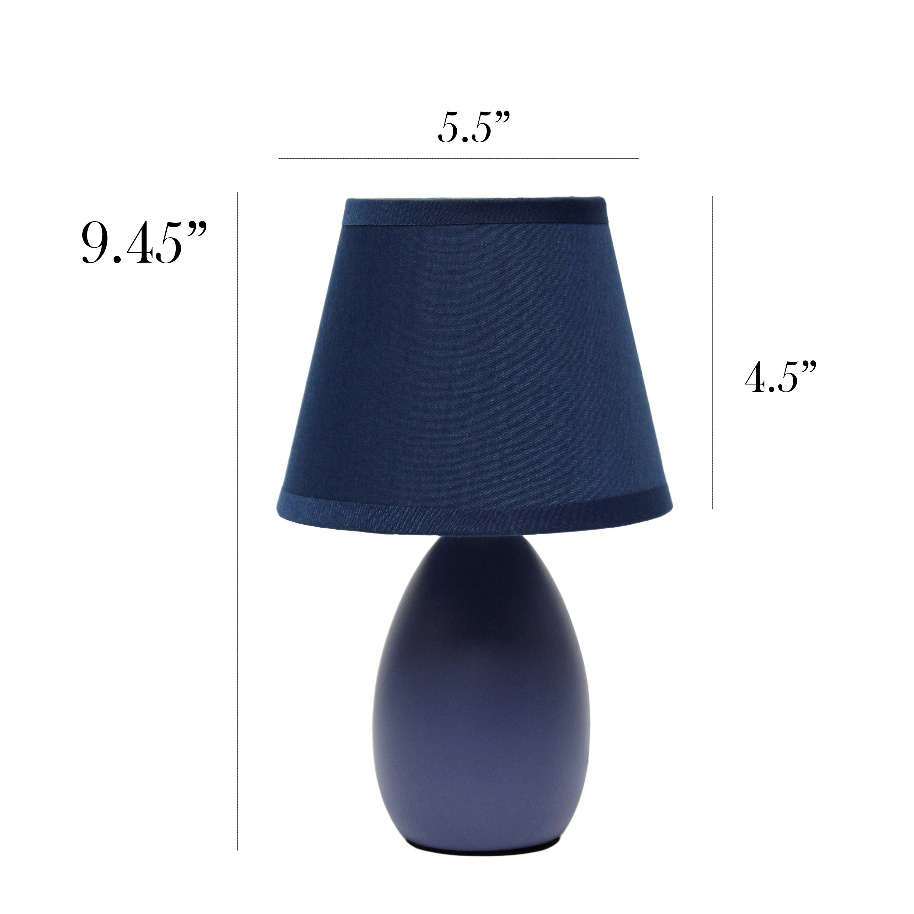 Simple Designs LT1197-BLU Table-Lamps - View #3