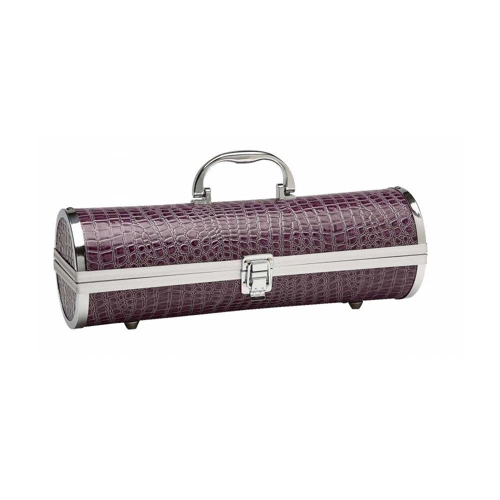  PCG162 Picnic Gift 3062-PP Gala Croc Wine Purse- Purple