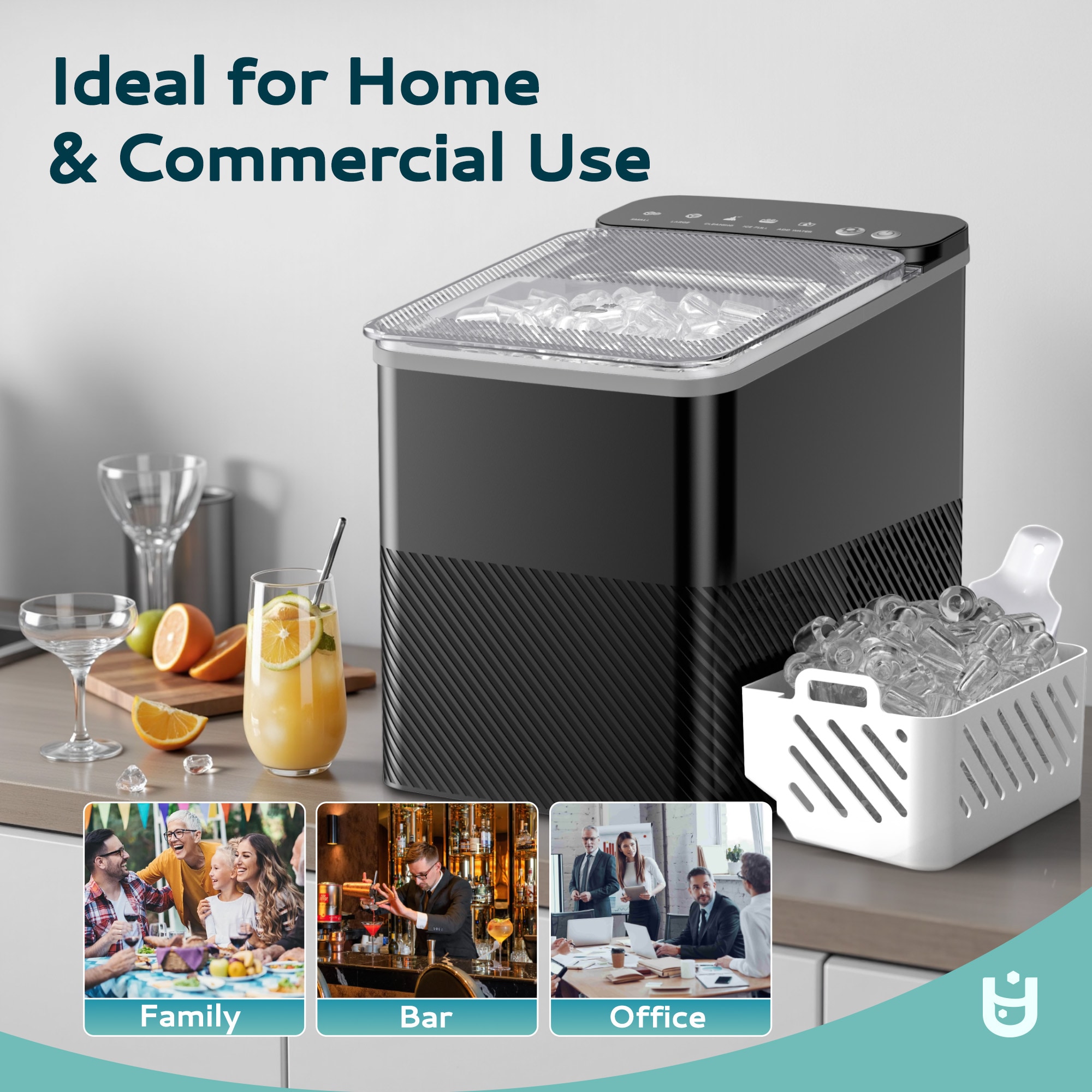 Euhomy IM021-BBL-E-LS-SC Ice-Makers - View #5