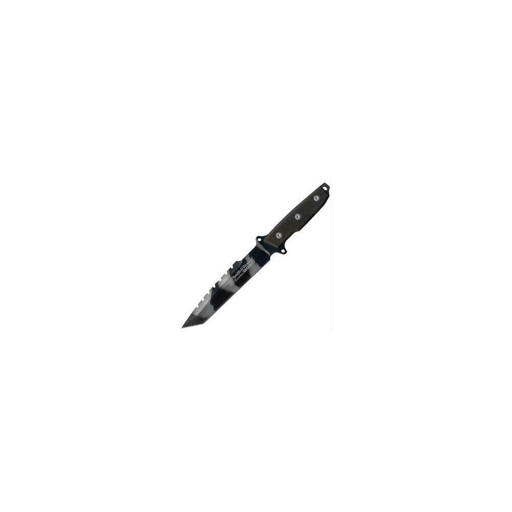  MTG3483 SMITHWESS SWCKSURC Homeland Security Tiger Camo Blade Plain Cordura Sheath