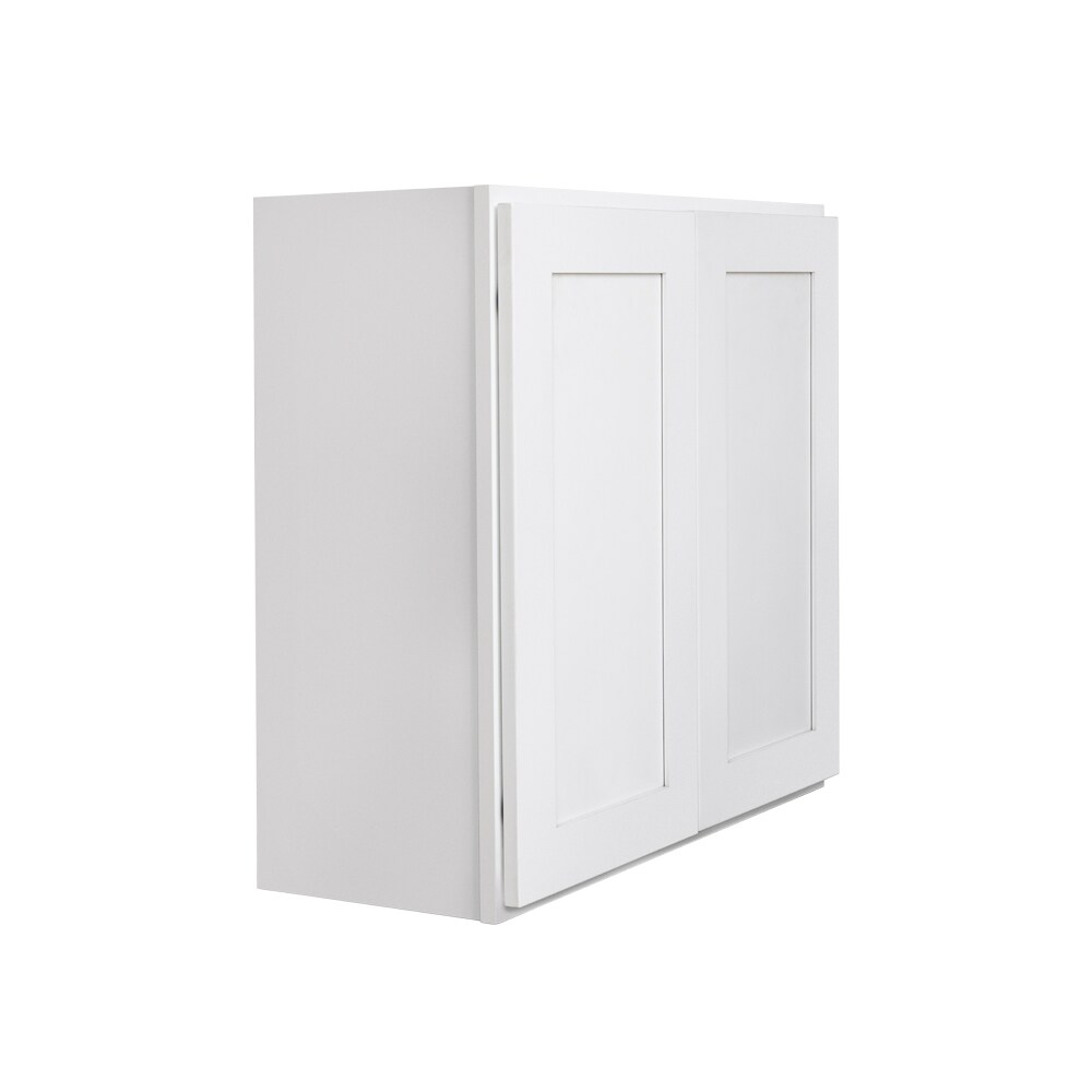 RELIABILT Fairplay 36-in W x 36-in H x 12-in D White Wall Ready To ...