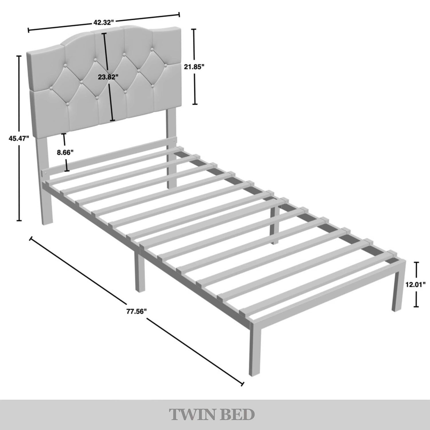 CasePiece C8357TPL-BK-VV beds - View #6