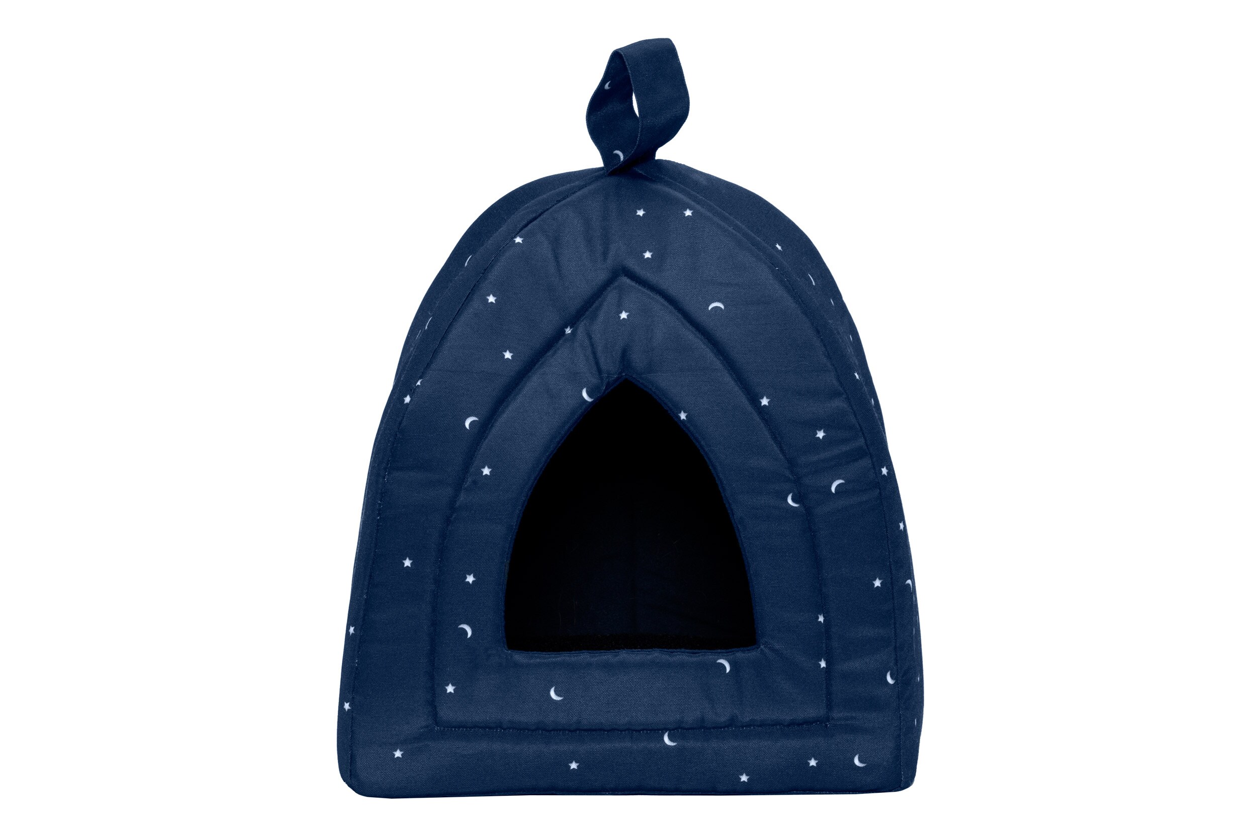FurHaven 92207150 Night Sky Polyester Enclosed Cat Bed ( Small )