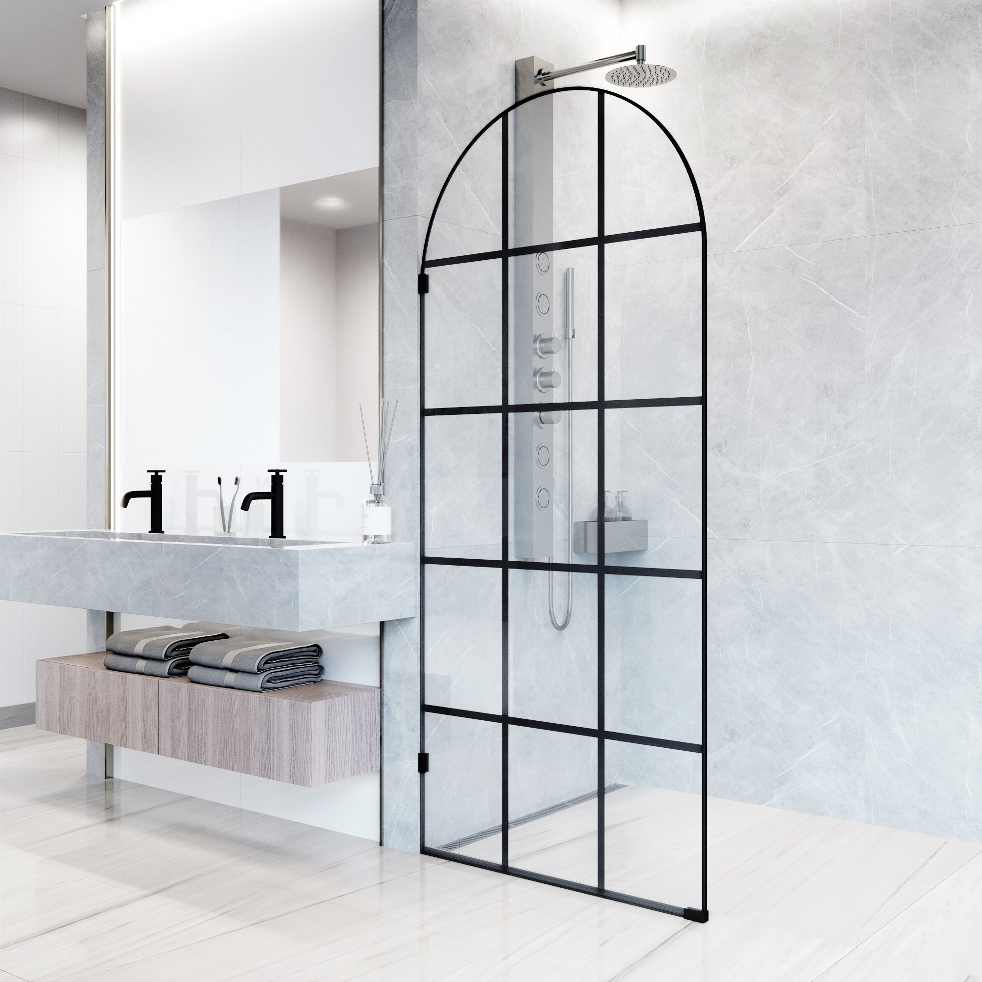 VIGO VG6094MBGCL3478 Shower-Doors - View #6