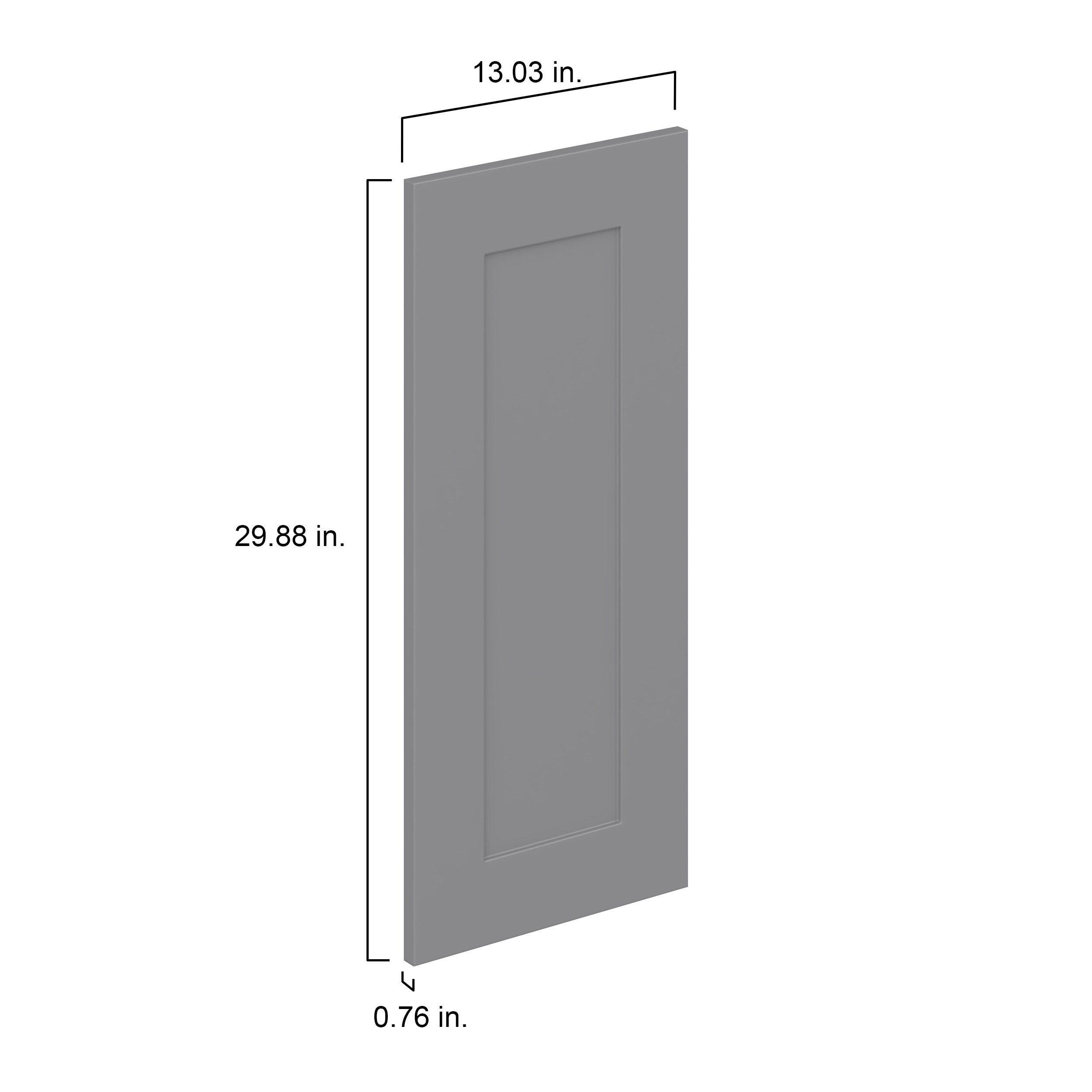Hugo&Borg DSDR1330-BM Kitchen-Cabinet-Doors - View #4