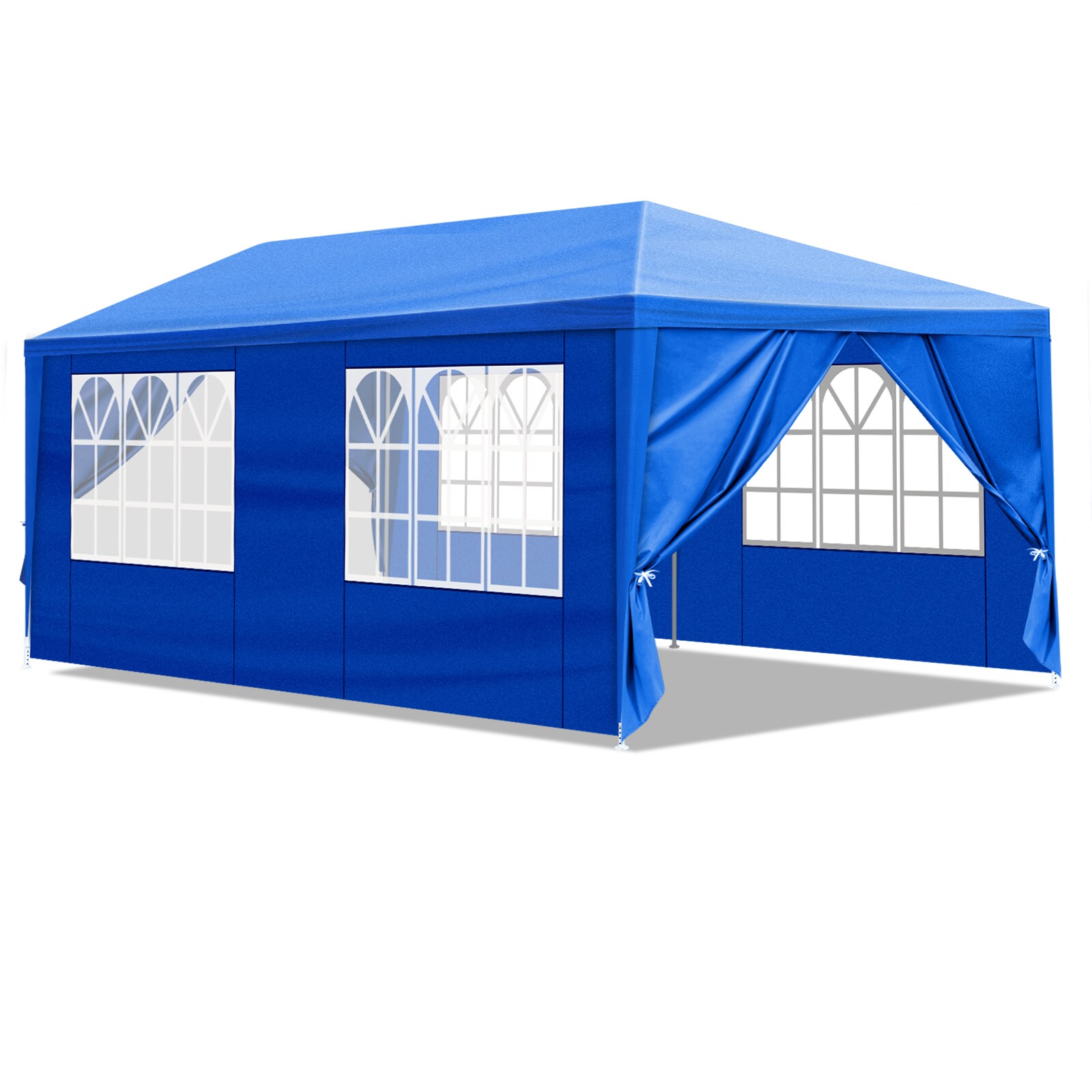 Winado 19.69-Feet x 9.84-Feet Rectangle Blue Party canopy