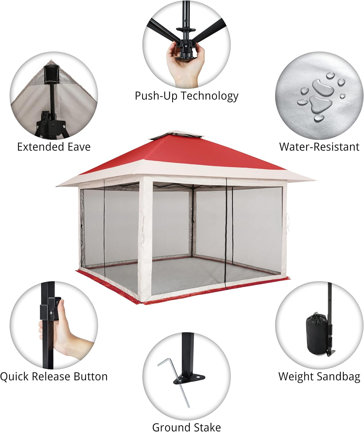 CESICIA GA-ZT-19 Wood-Resin-Gazebos - View #4