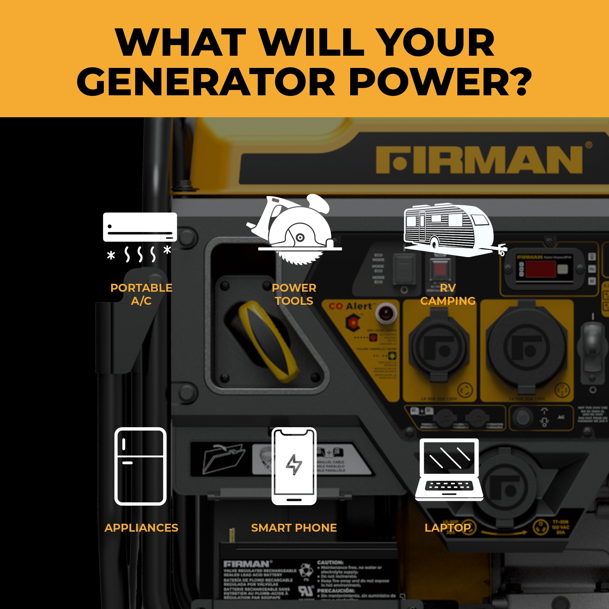 Firman W03661OF Inverter-Generators - View #10
