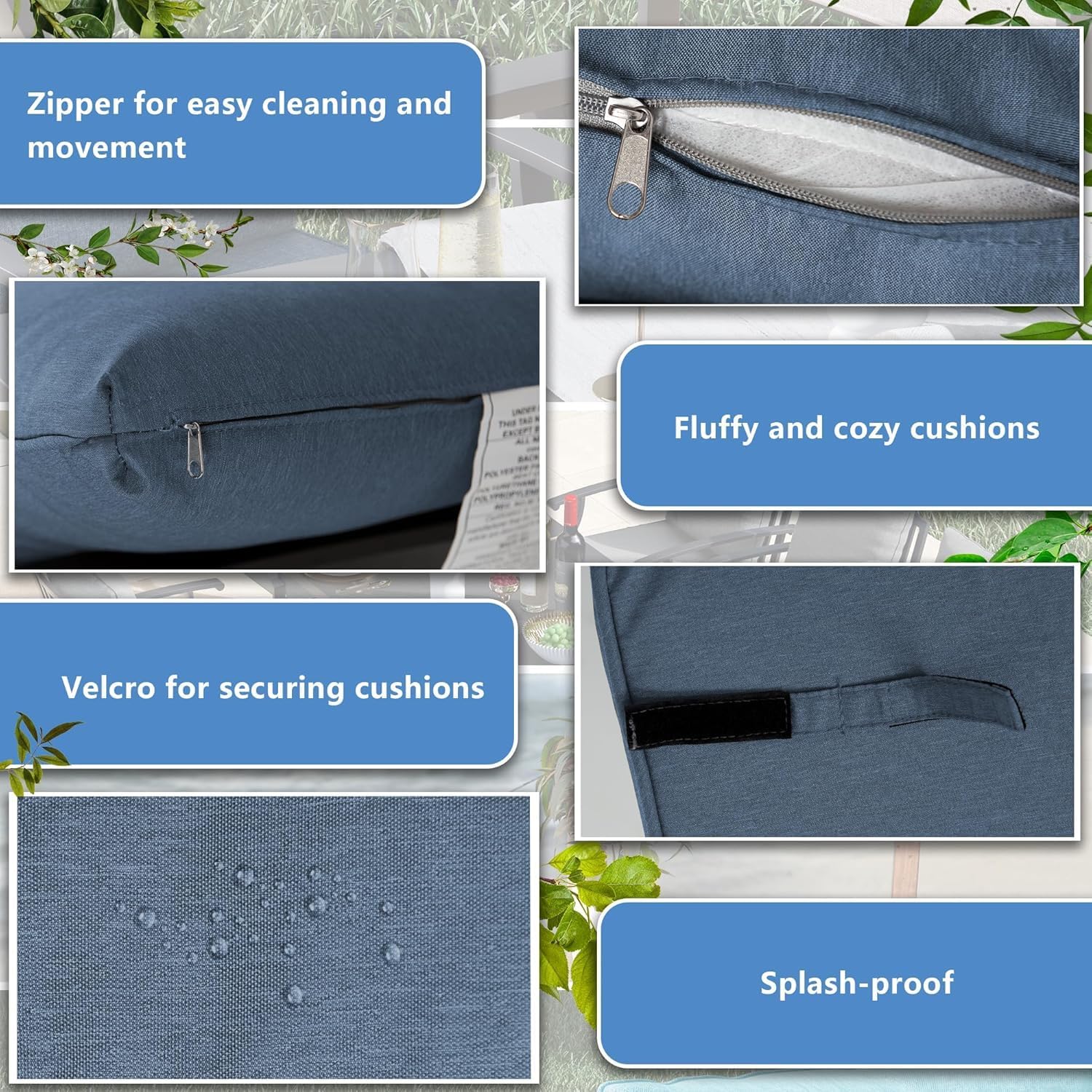 ALAULM LS-2DMS-NAVY Patio-Chairs - View #7