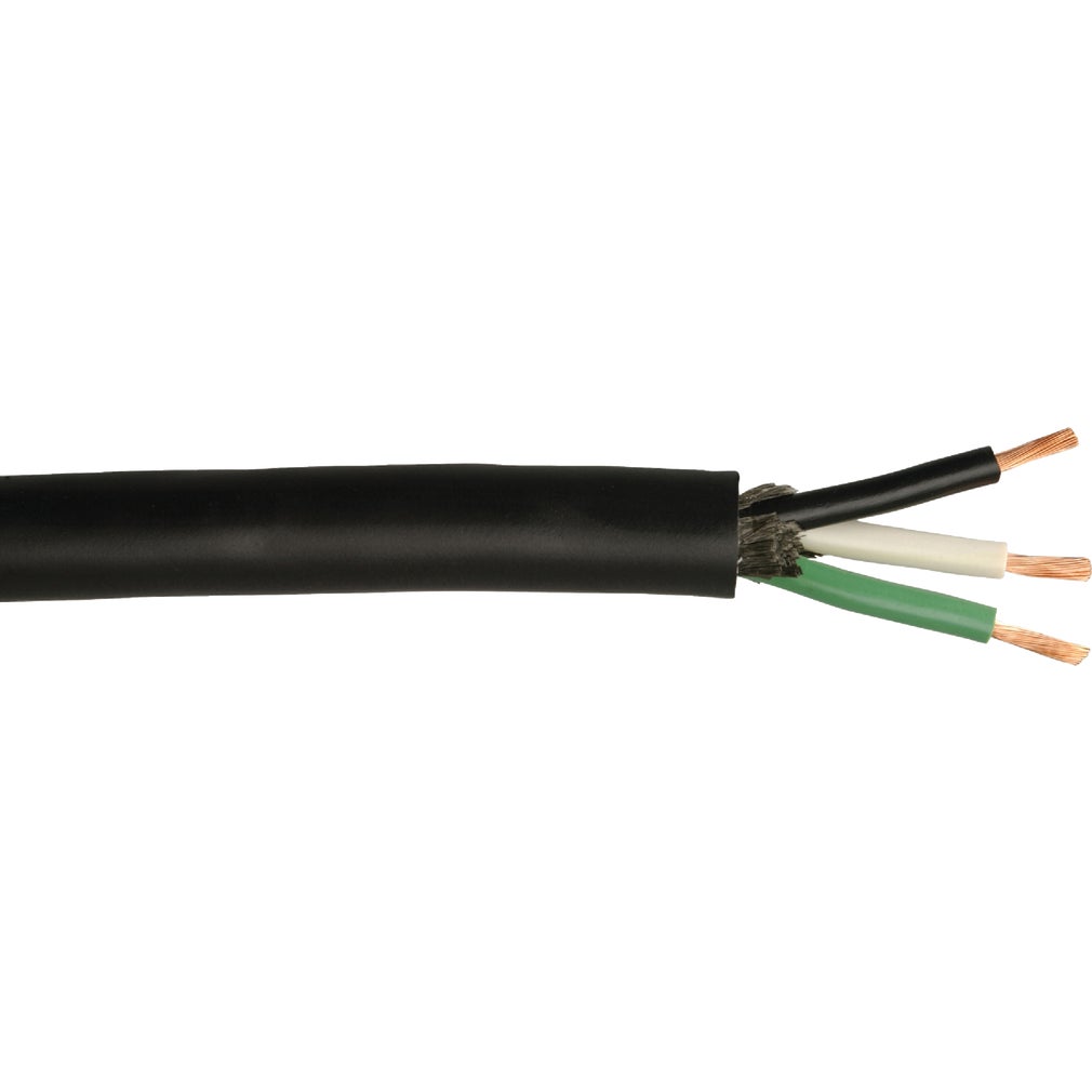 Woods 250 Ft SJEW Electrical Cord - 16 AWG Black Flexible and Durable #DFP-549037