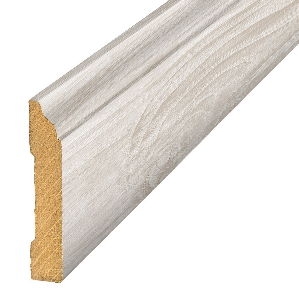 Project Source MG001472 Vailmont 0.62-in T x 3.3-in W x 94.5-in L Laminate wood Wall base