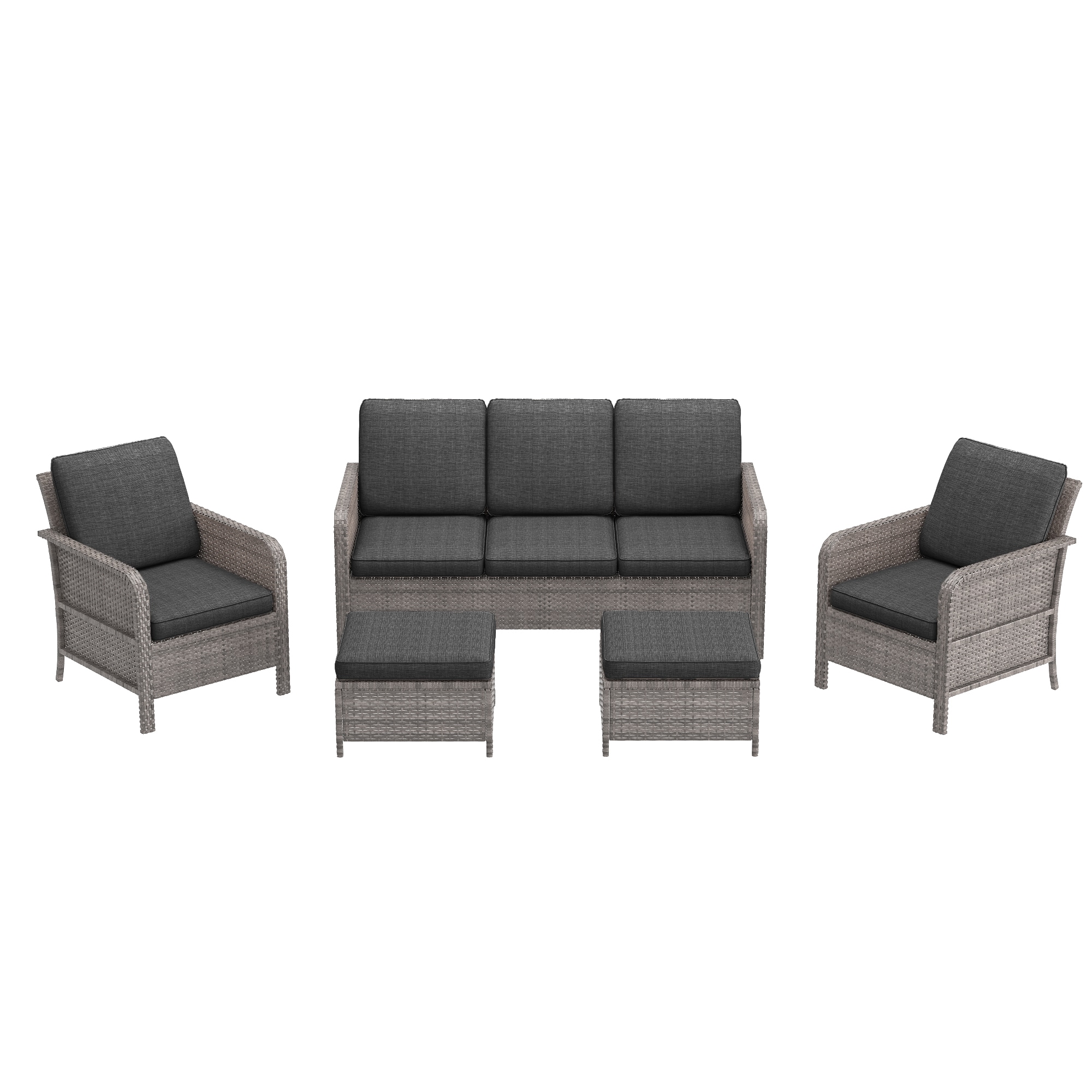 ACEGOSES LW-PS-155HBK Patio-Conversation-Sets - View #2