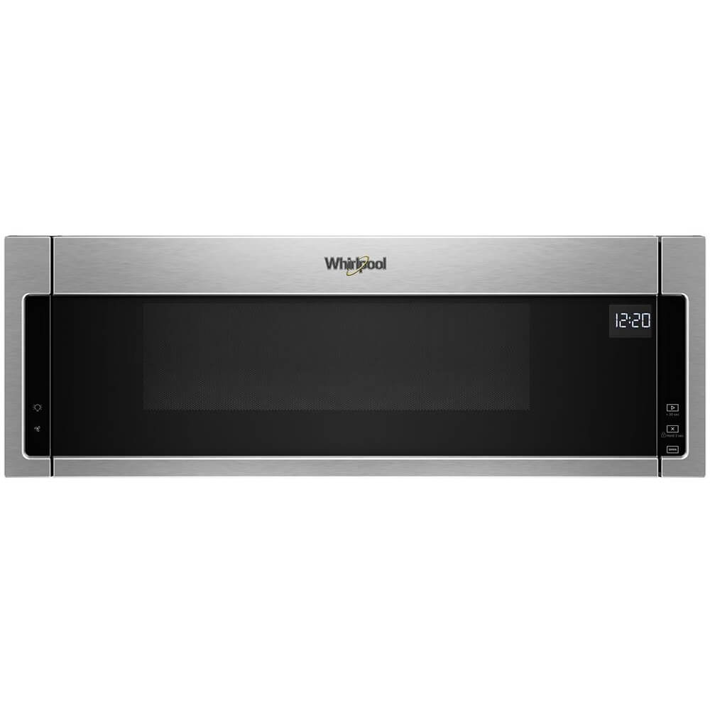 Whirlpool WML55011HS - 1.1 cu. ft. Capacity- 1000 Watts- Low Profile Design- Sensor Cooking- Stainless Steel Finish