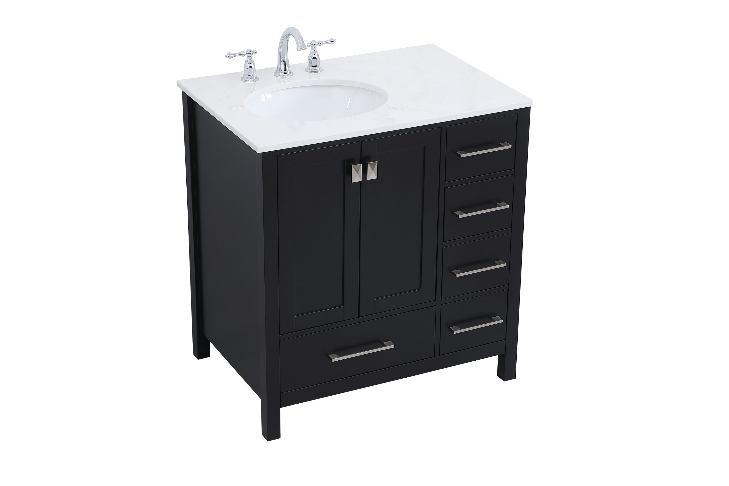 Elegant Decor FI56432BK Bath-Vanity-Combo - View #4