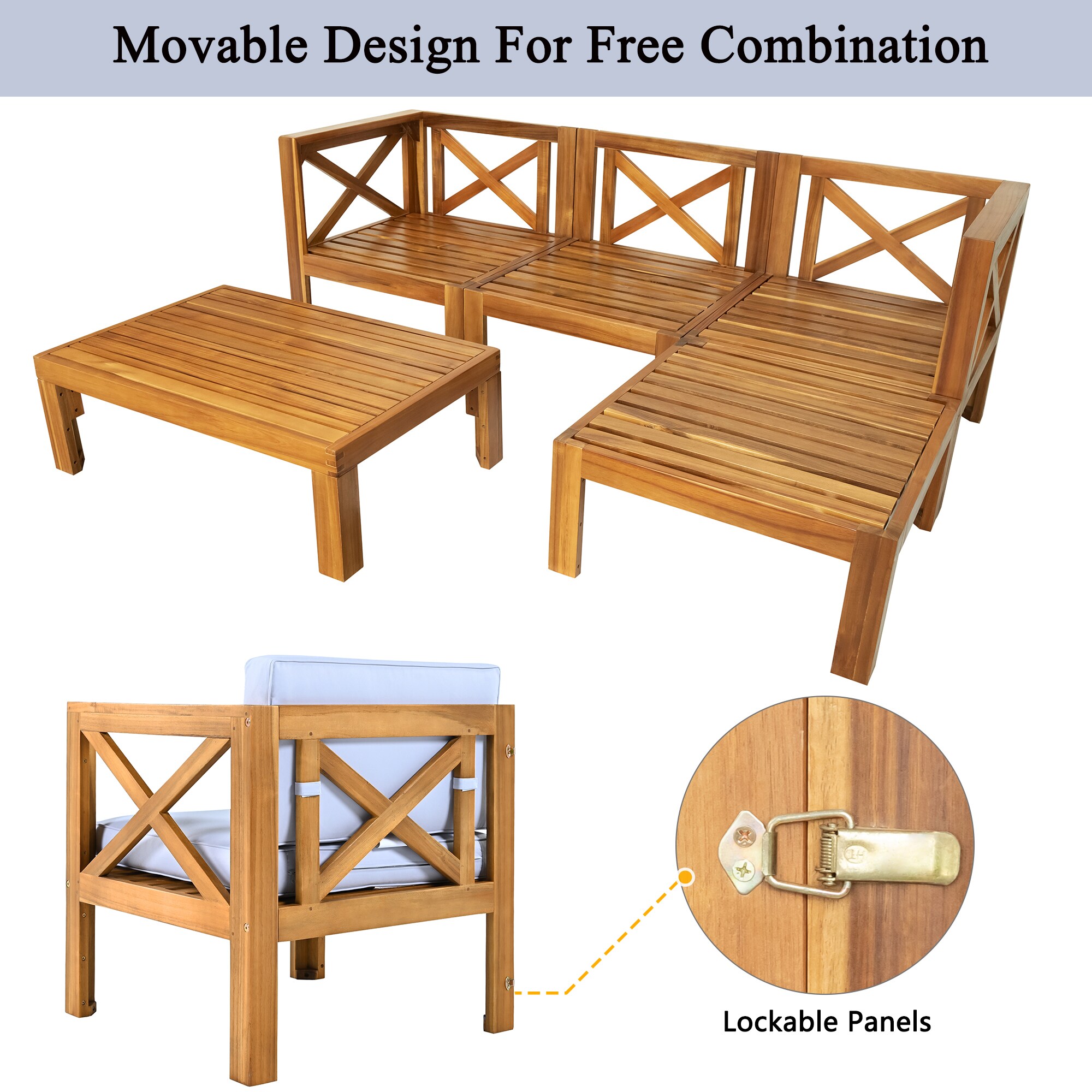 Xspracer ML-SP42E Patio-Conversation-Sets - View #5