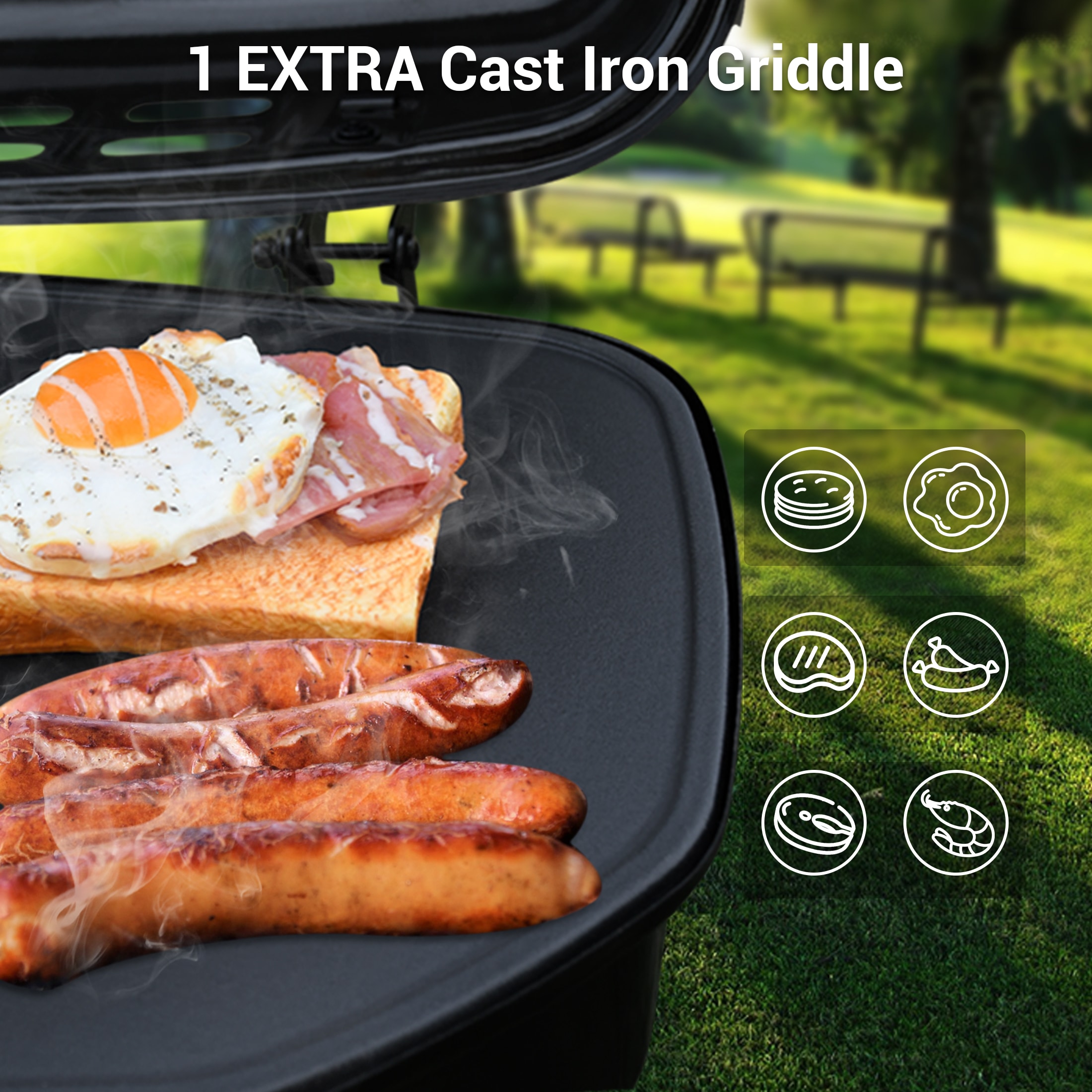 Brand-Man Grills BMROADIE-2B Gas-Grill - View #3