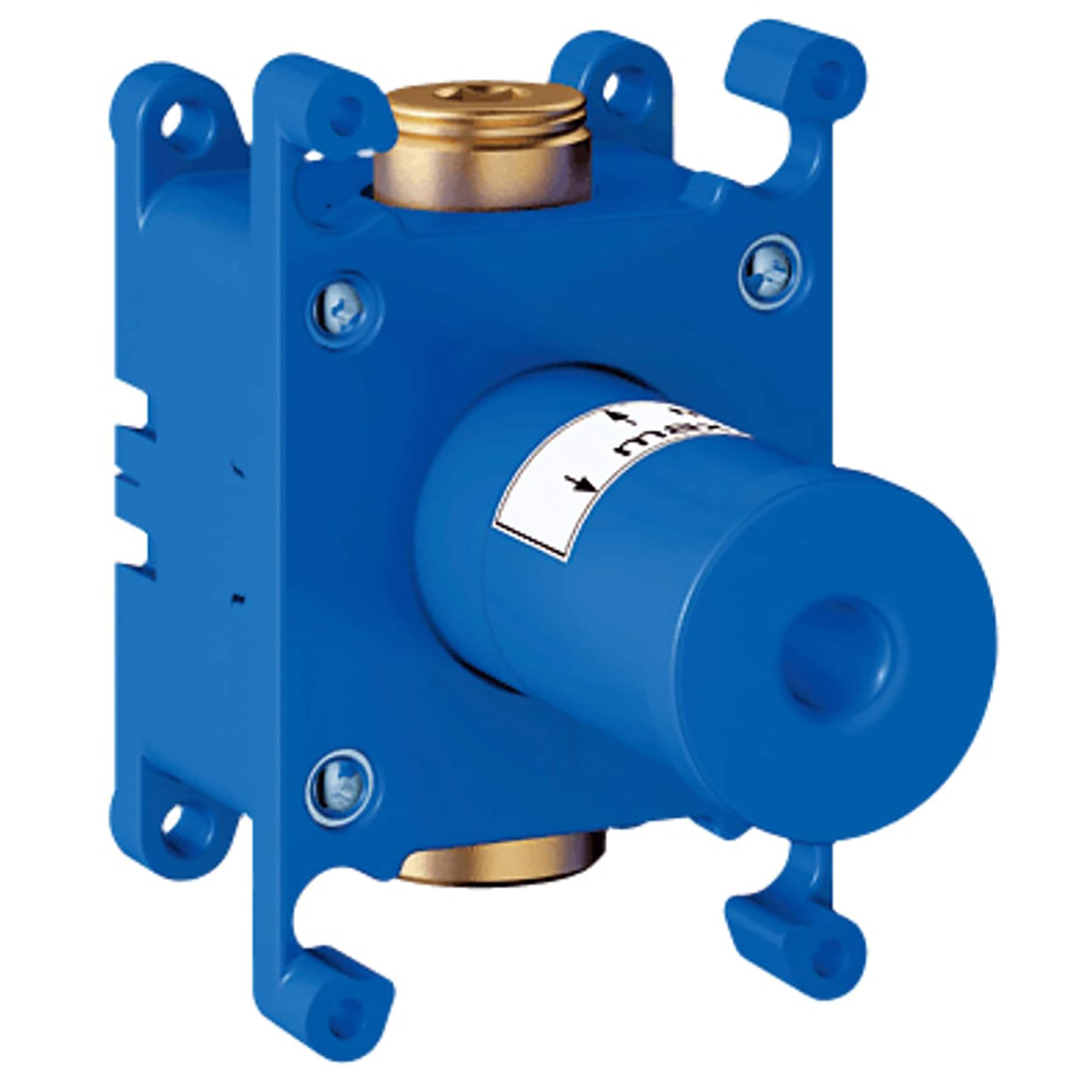 GROHE 35035000 FNPT x 1/2-in OD MNPT Brass Shower valve