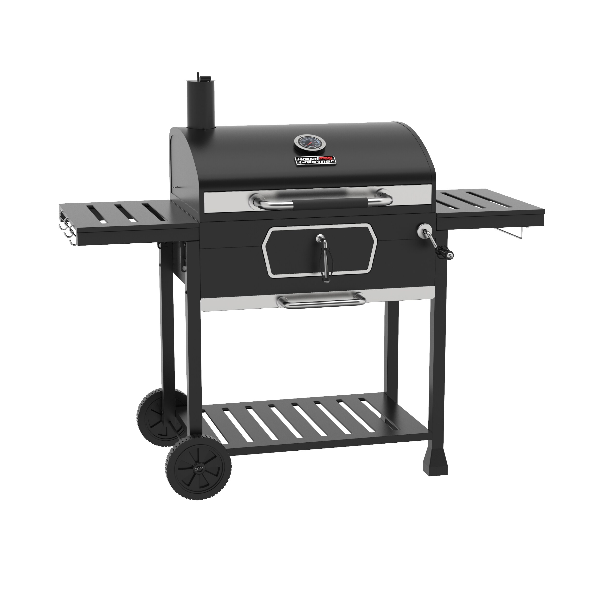 syre argument hundrede Royal Gourmet 30-in W Black Charcoal Grill in the Charcoal Grills  department at Lowes.com