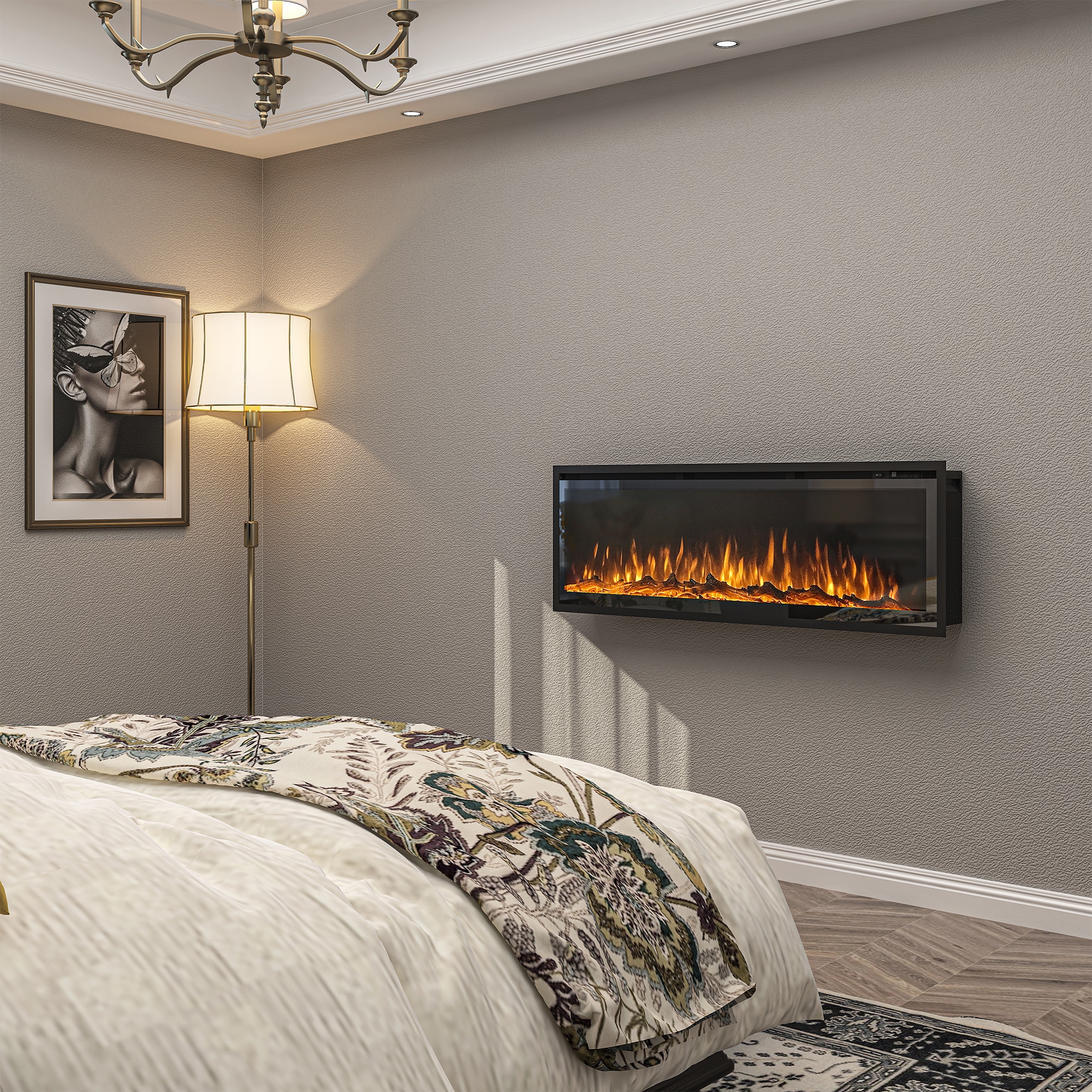 Mondawe OR-M6850B-TR Electric-Fireplaces - View #7