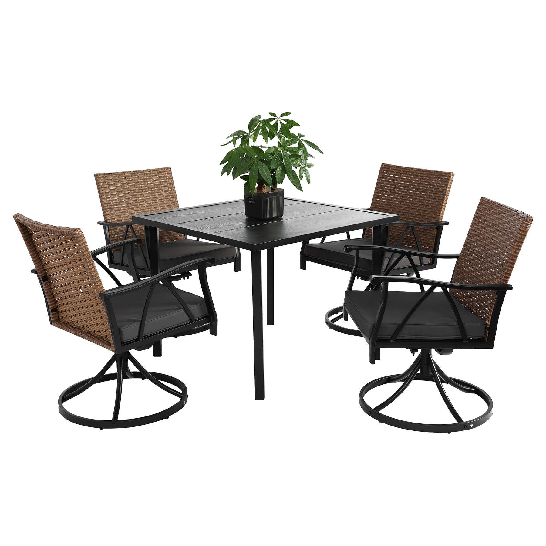 SINOFURN SYA710027BG Patio-Dining-Sets - View #7