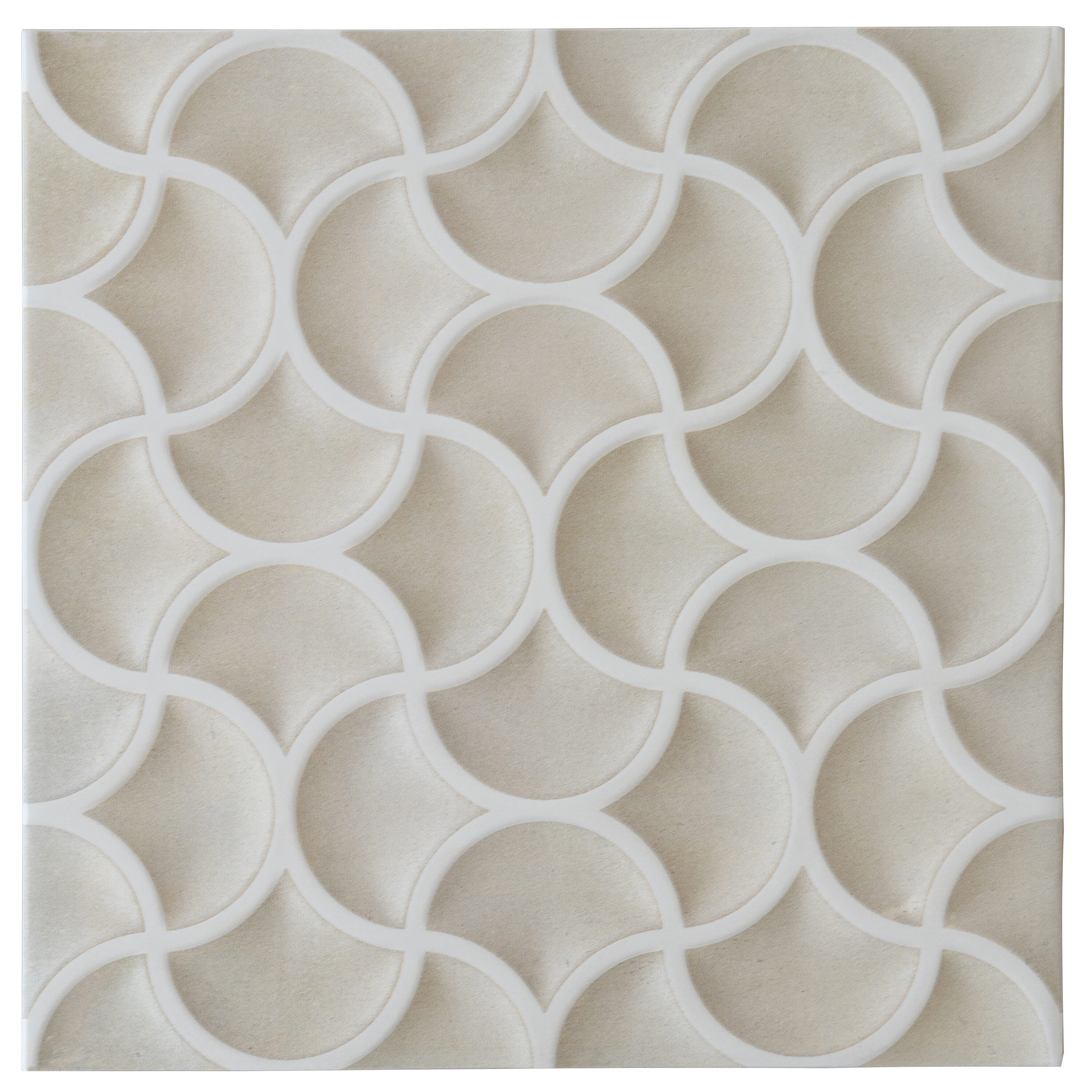 Apollo Tile Citadel Soft Beige Terracotta 13-in x 13-in Matte Porcelain Wall Tile ( 9.57-sq ft Carton )