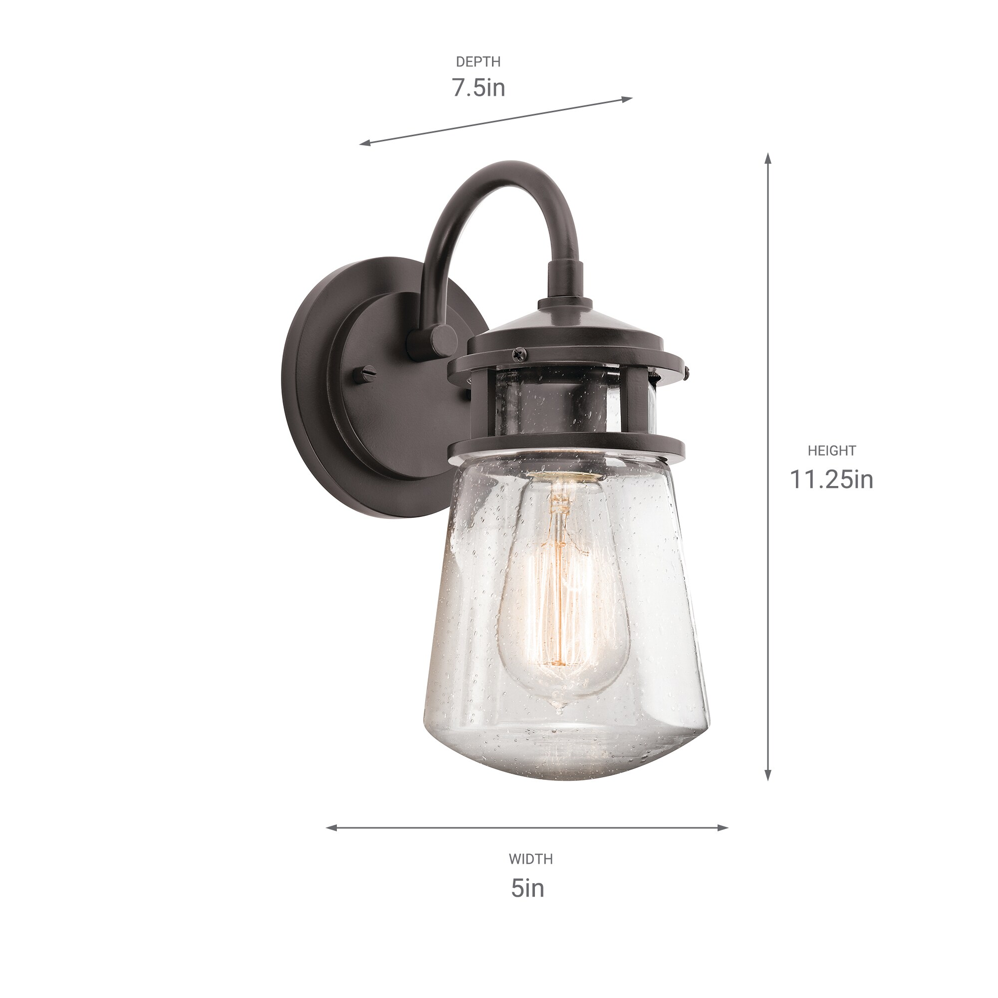 Kichler 49444AZ Outdoor-Wall-Lighting - View #8