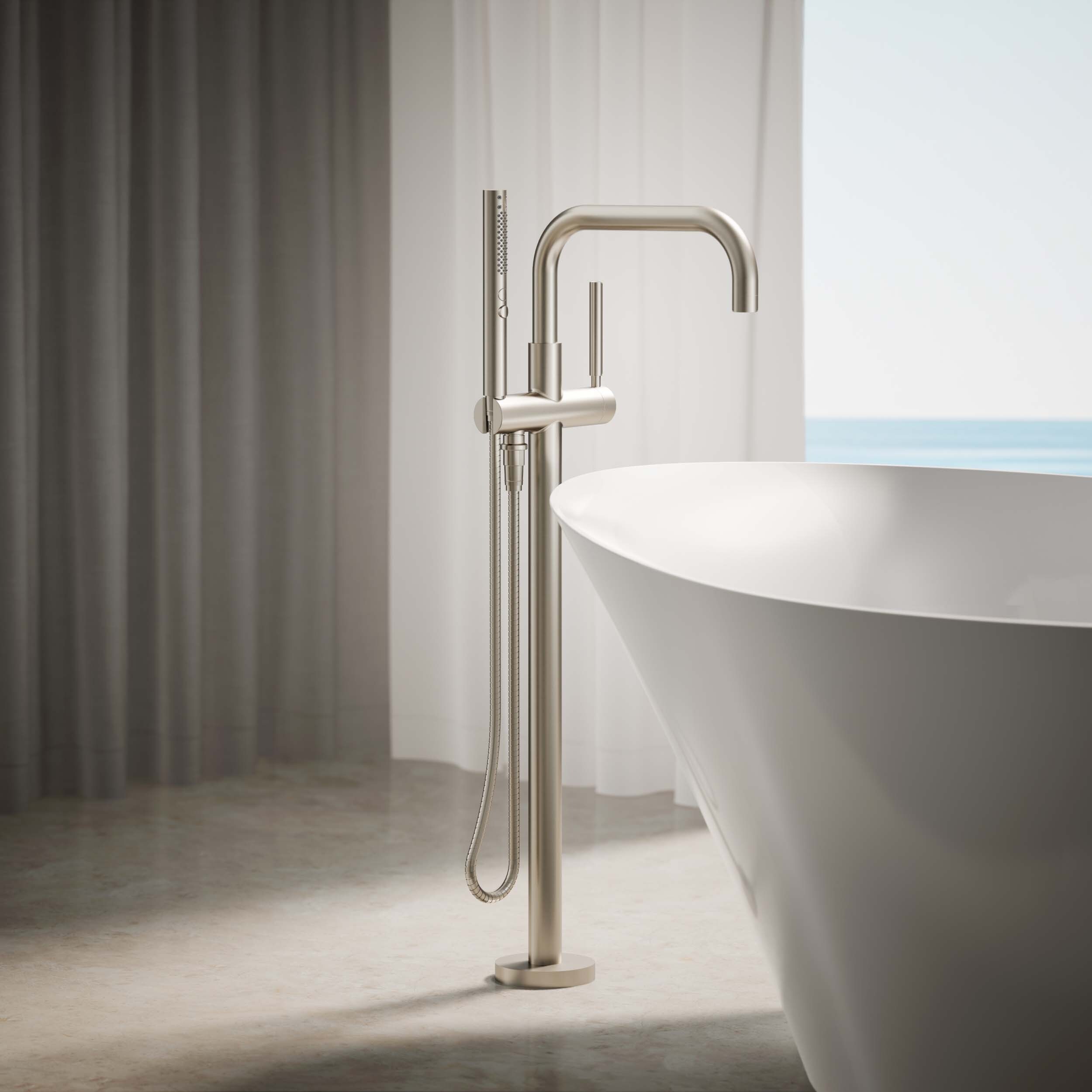 KOHLER T97328-4-BN Roman-Tub-Faucets - View #3