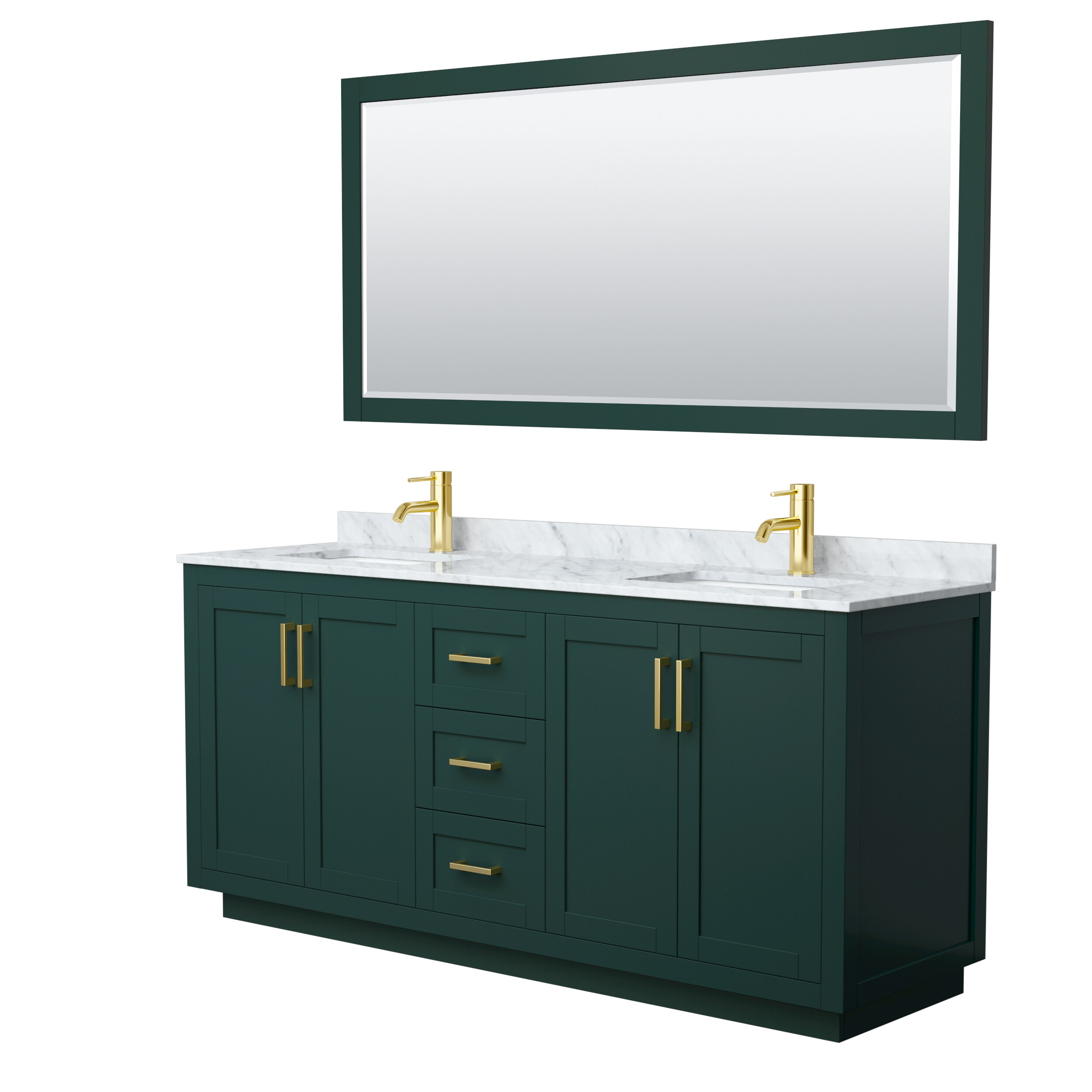 Wyndham Collection WCF292972DGDCMUNSM70 Bath-Vanity-Combo - View #2