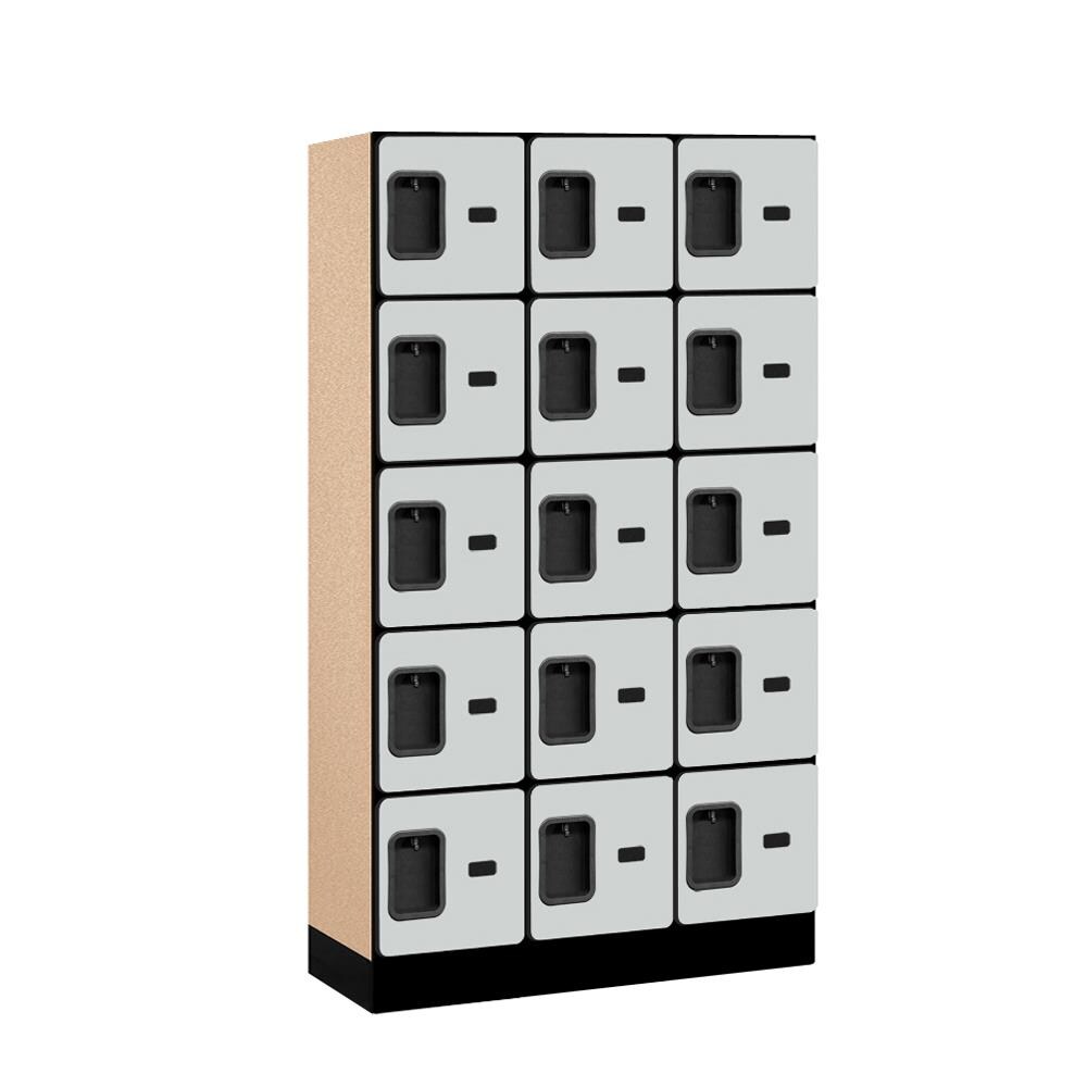 12 Wide Five Tier Box Style Designer Wood Locker Lockers At Lowes Com