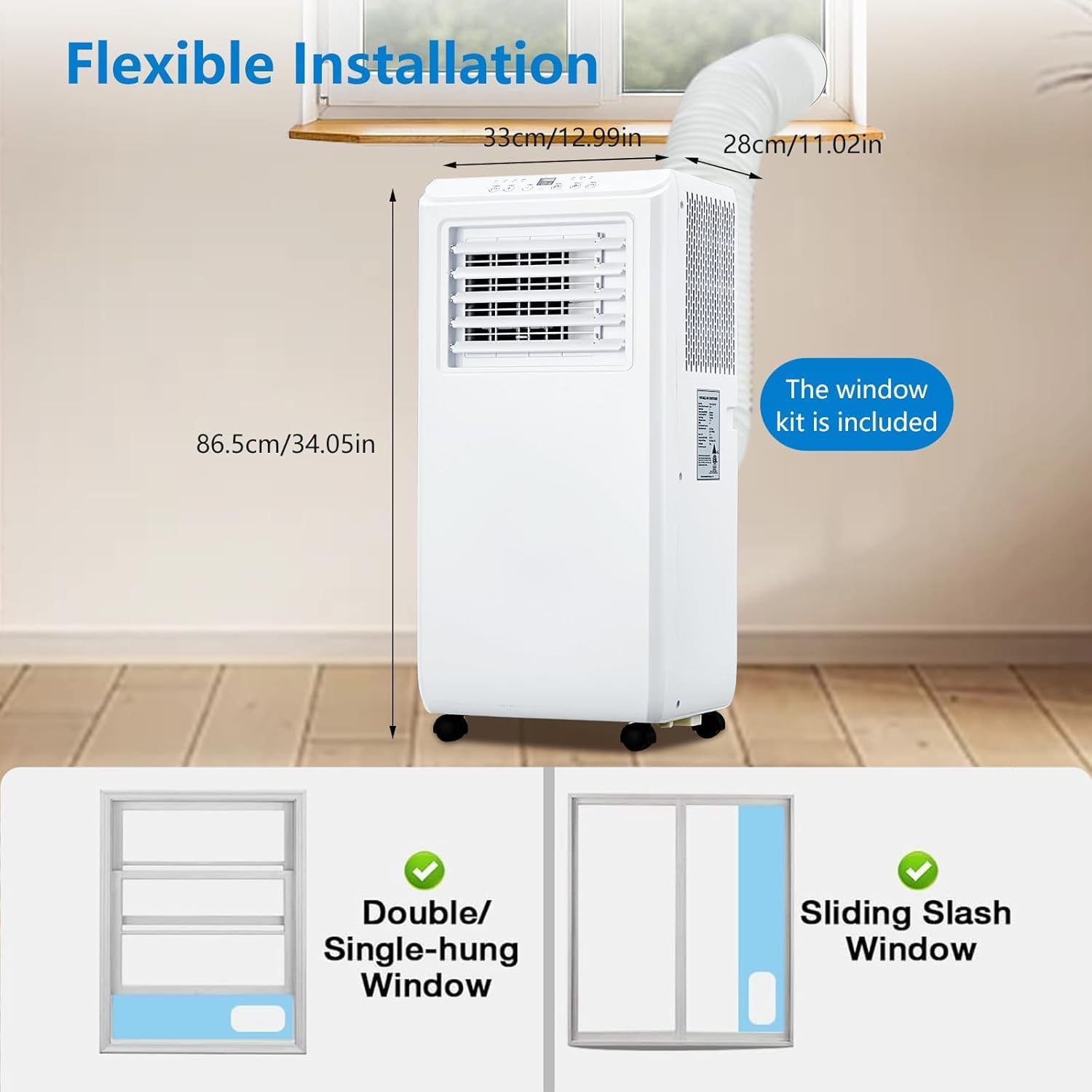 Qeetex LSAPHO10GCOHX3 Portable-Air-Conditioners - View #3