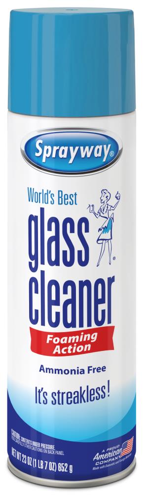 Sprayway Glass Cleaner, Foaming Action - 23 oz
