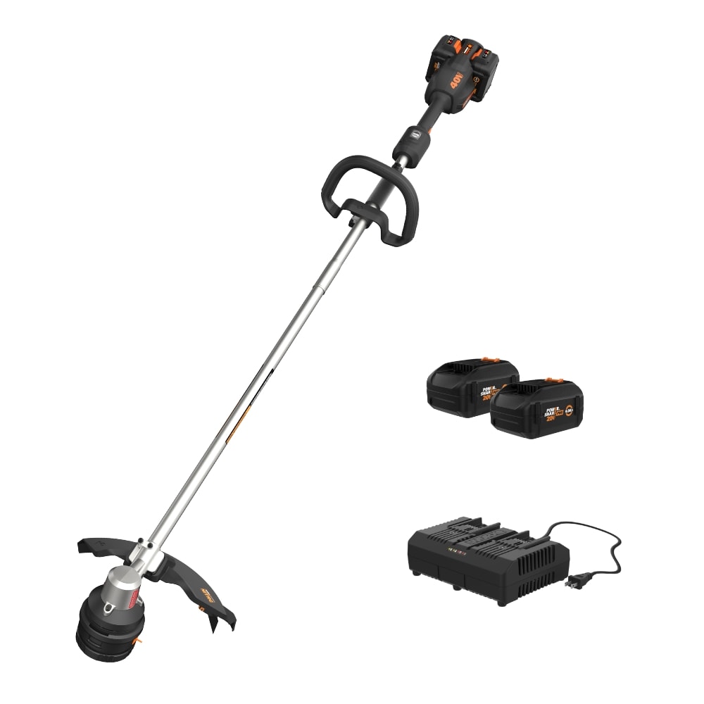 BLACK+DECKER 40-volt Max 13-in Straight Cordless String Trimmer with Edger  Capability (Battery Not Included) at