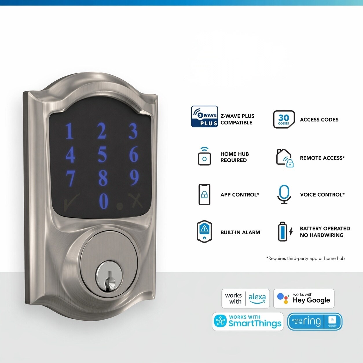 Oyezvary LOZ0728O062 Electronic-Door-Locks - View #2