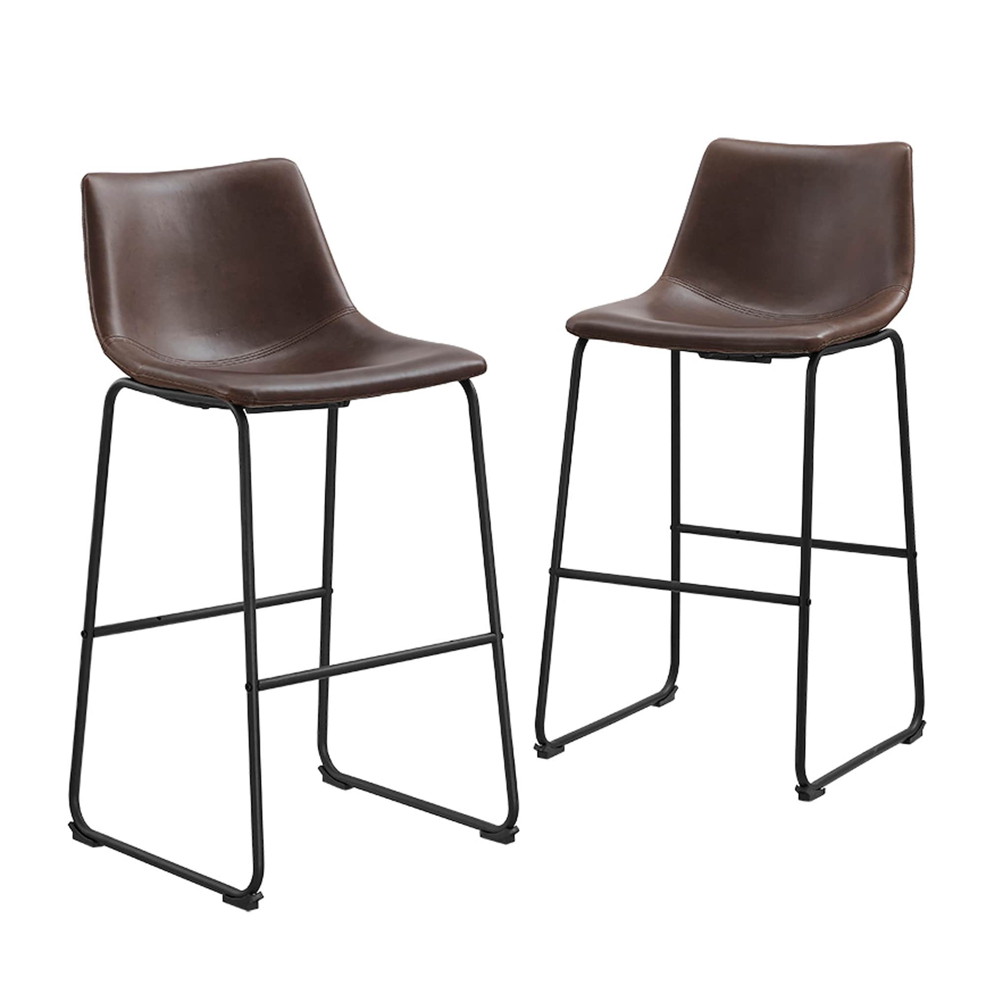Walker Edison LWHL30BR stools - View #5