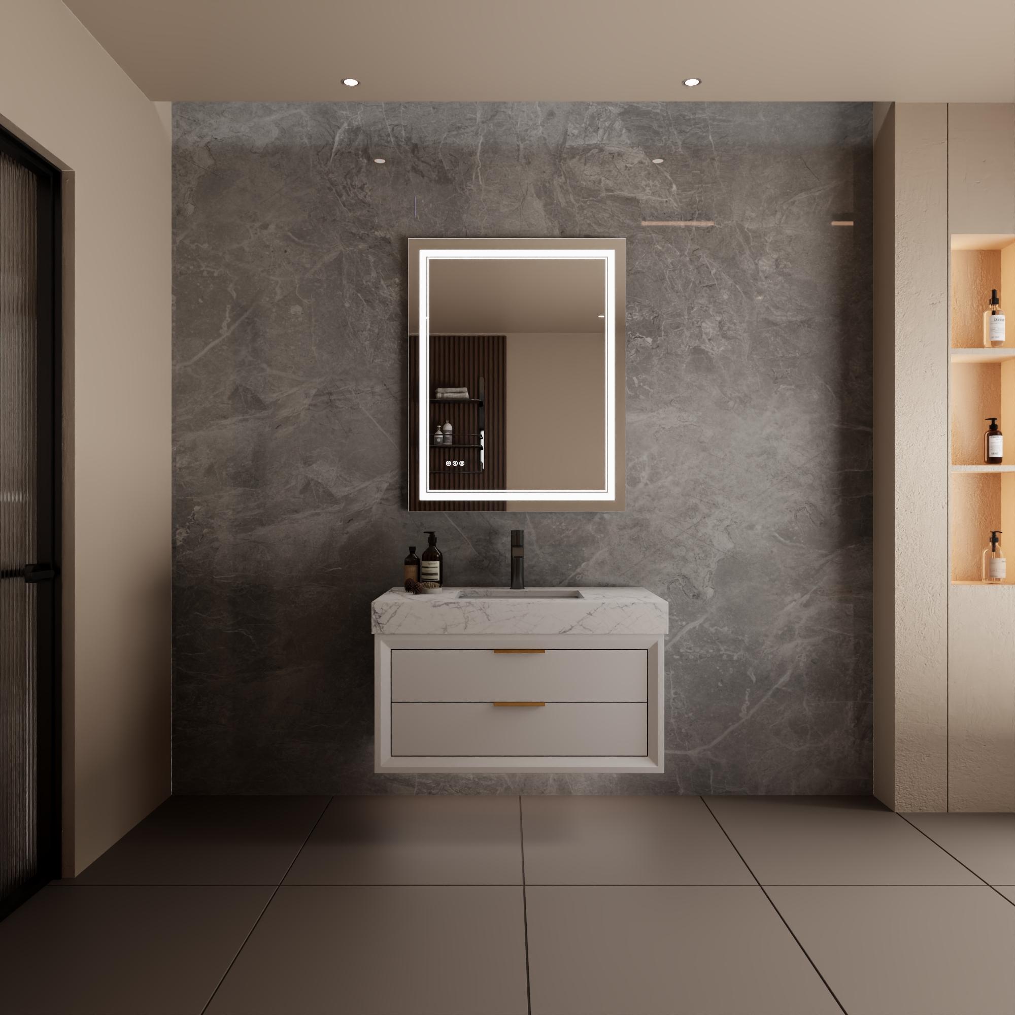 Bayfeve BFXB-7S3240-MIR Framed-Bath-Mirrors - View #16