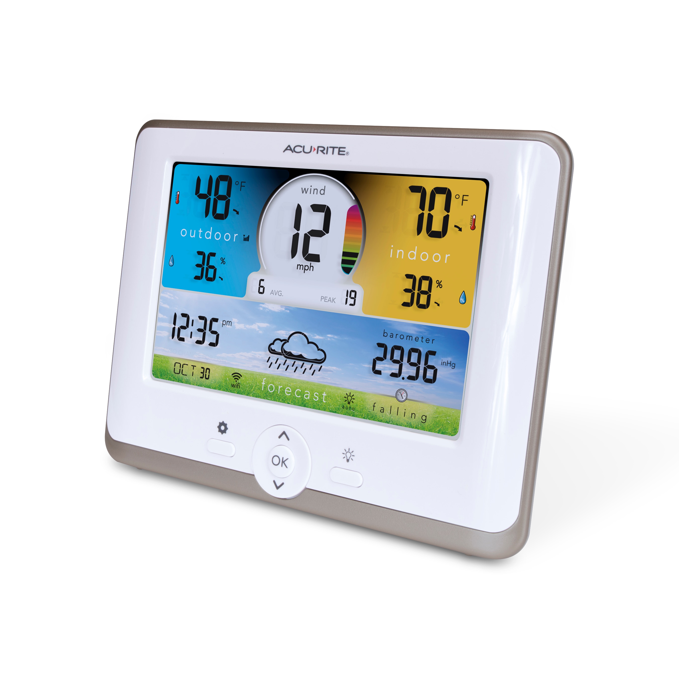 AcuRite "AcuRite Notos 3-in-1 Weather Station with Wind Temperature and Humidity" 