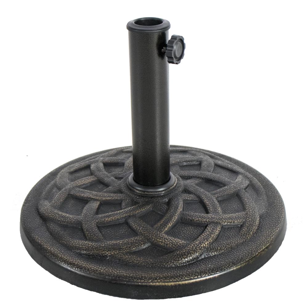Backyard Expressions 911554 Bronze Patio Umbrella Base