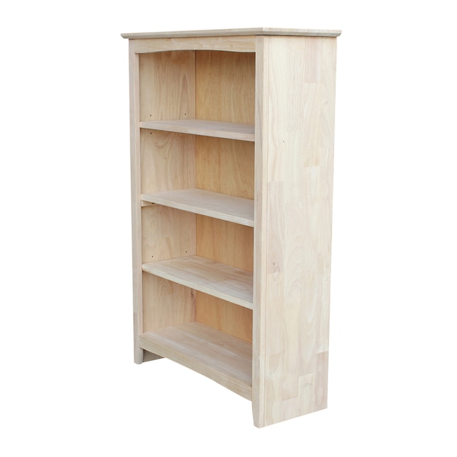 International Concepts Unfinished Wood, Concepts In Wood Standard Bookcases