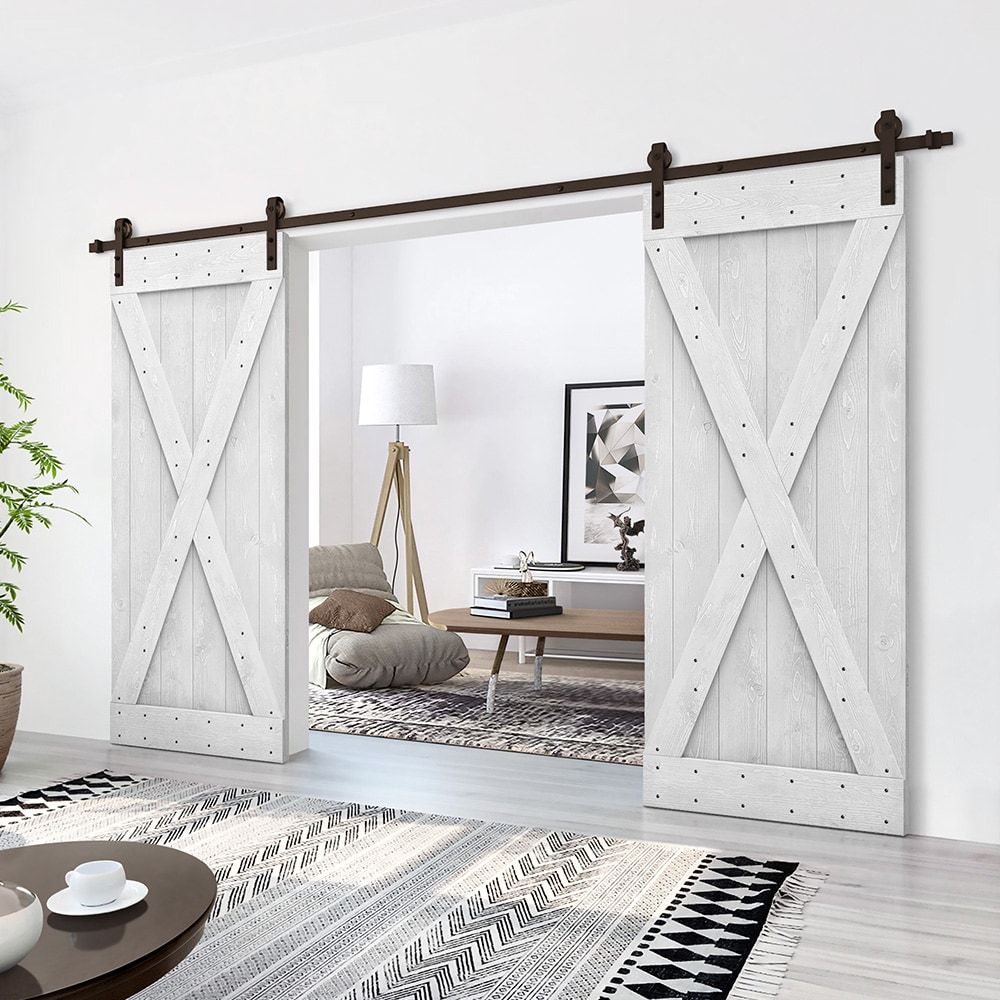 CALHOME CN+(2)S11-AB+X38WT Barn-Doors - View #3