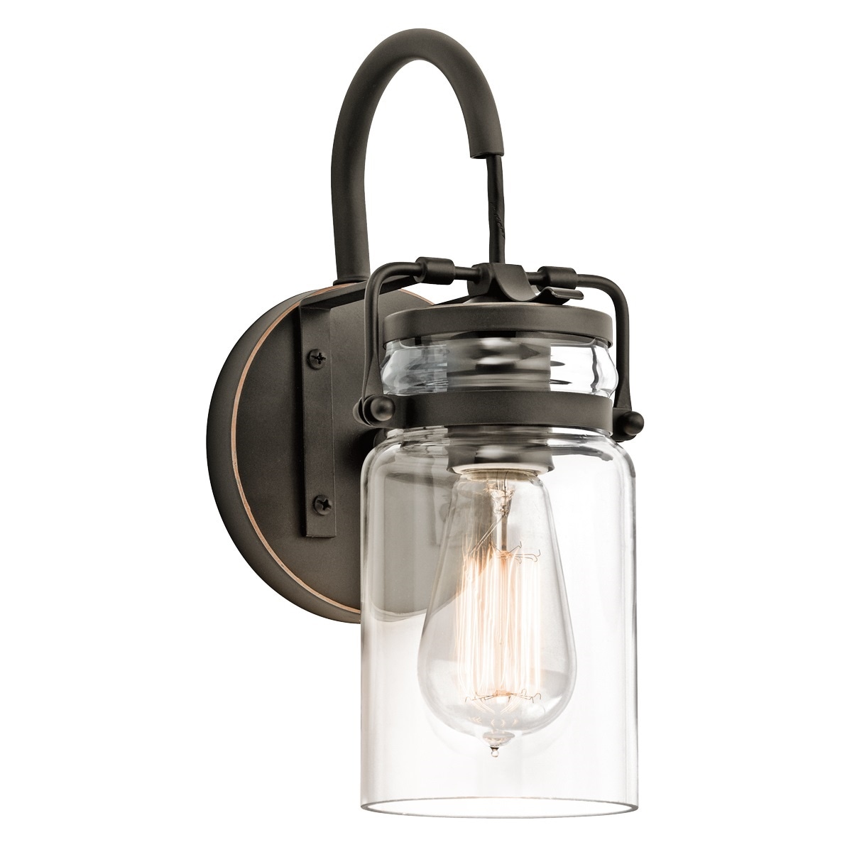 Kichler 45576OZ Brinley 5-in 1 -Light Antique Bronze Modern/contemporary Vanity light