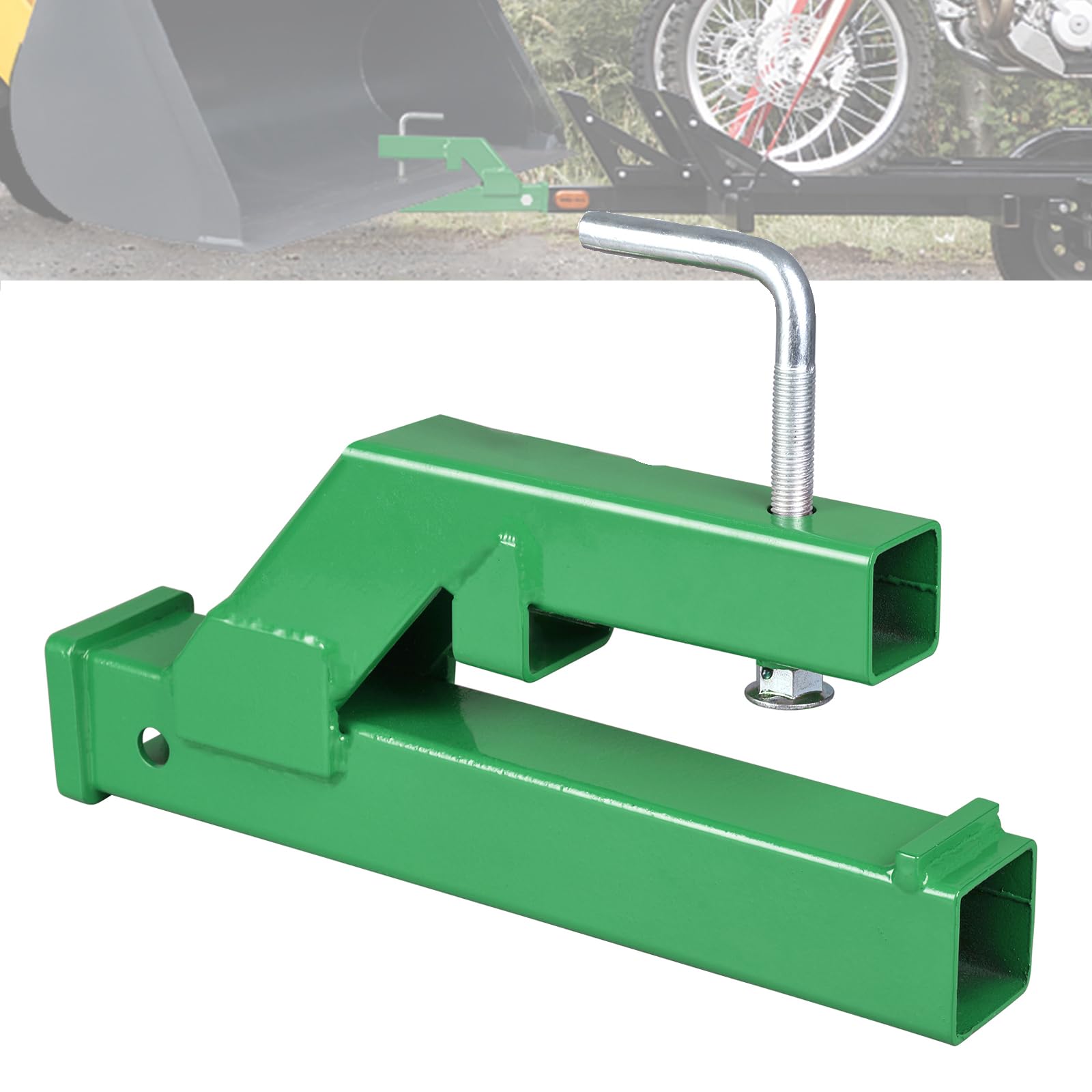 DEXSO Clamp on Trailer Hitch Receiver 2 Ball Mount