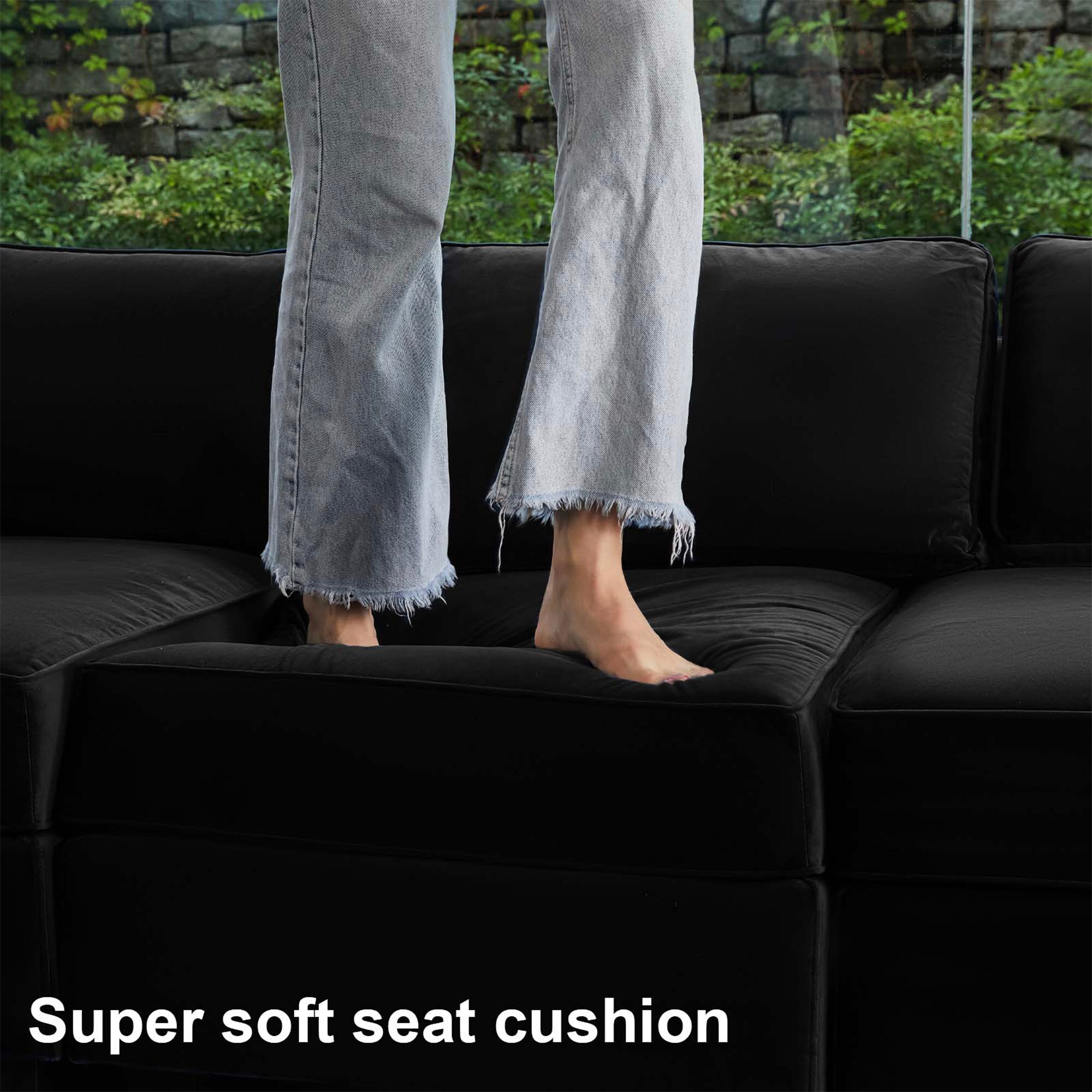 Belffin BF196-A4B2C-BLACK futons - View #7