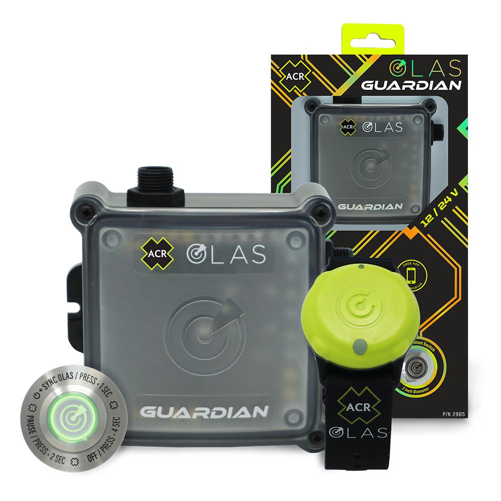  CW79419 ACR Electronics 2985 OLAS Guardian Wireless Engine Kill Switch and Man Overboard Alarm System